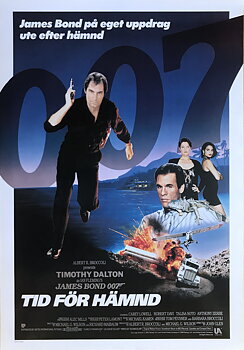 JAMES BOND 007 - TID FÖR HÄMND (1987)