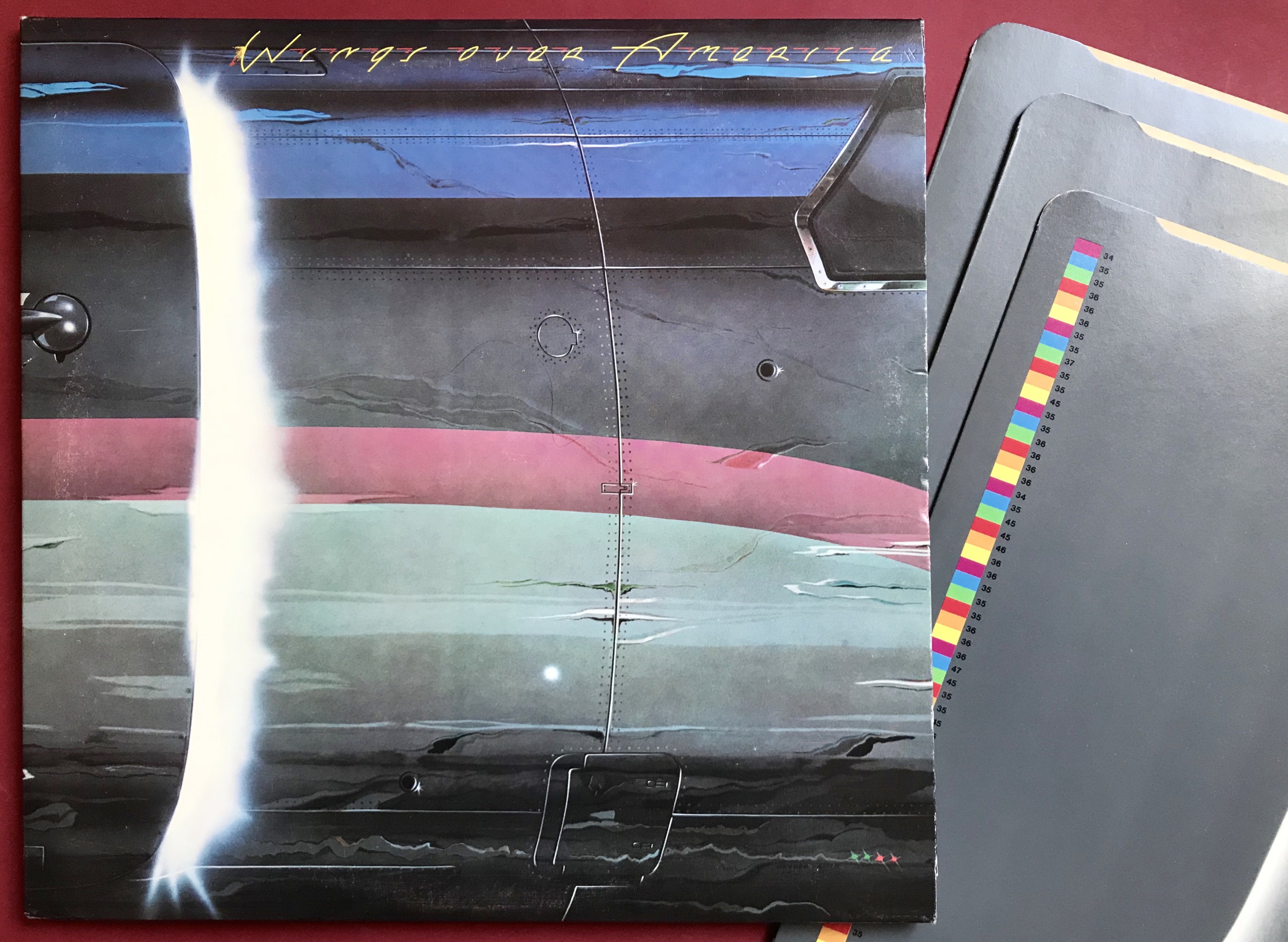 WINGS - Over America UK-orig 3LP 1976