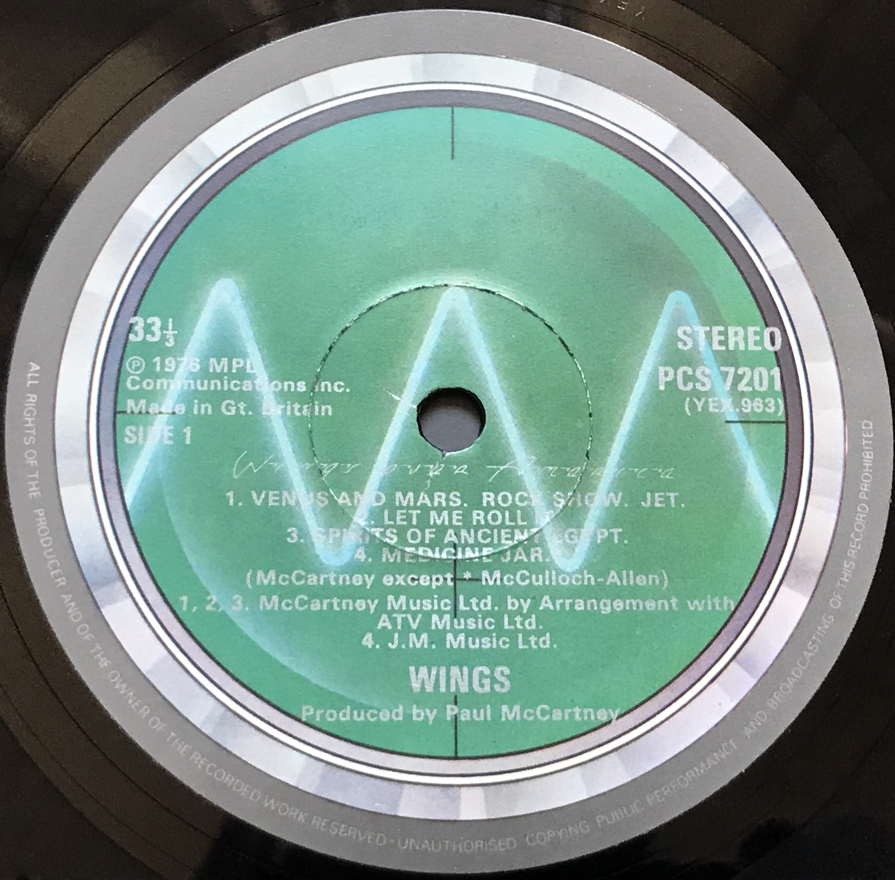 WINGS - Over America UK-orig 3LP 1976 - 4
