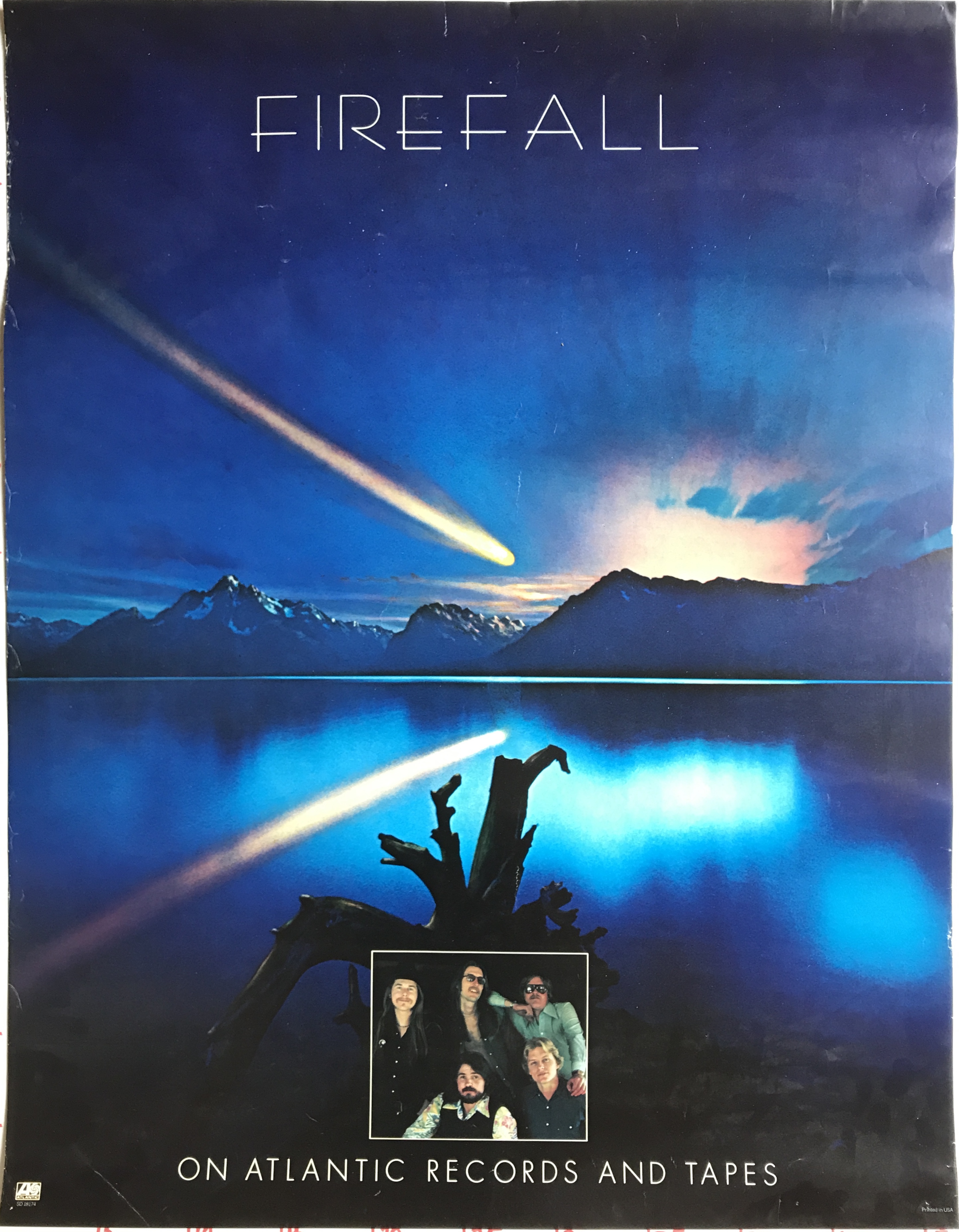 FIREFALL  (1970´s) LP Promoaffisch 