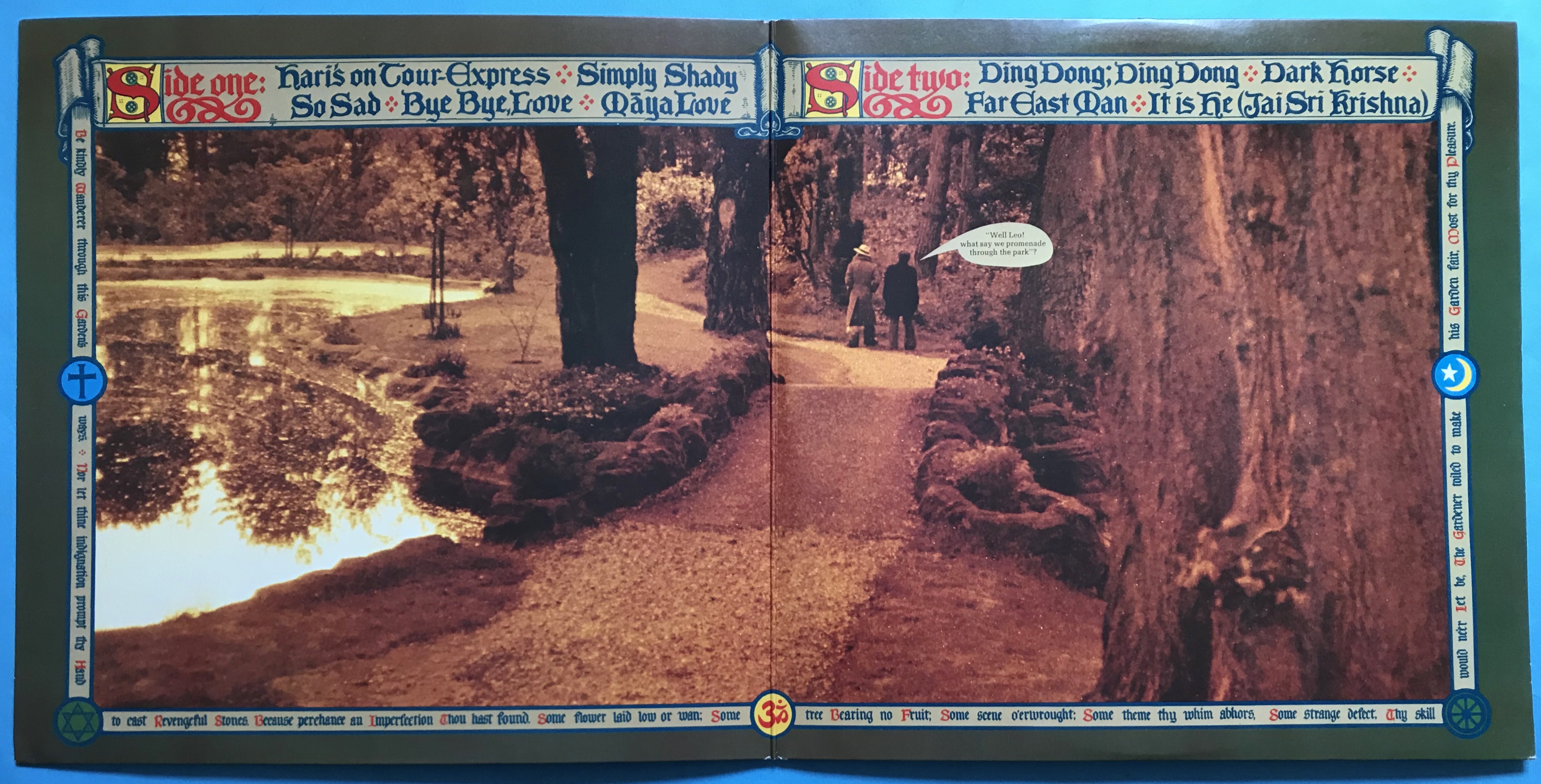 GEORGE HARRISON - Dark horse UK-orig LP 1974 - 3