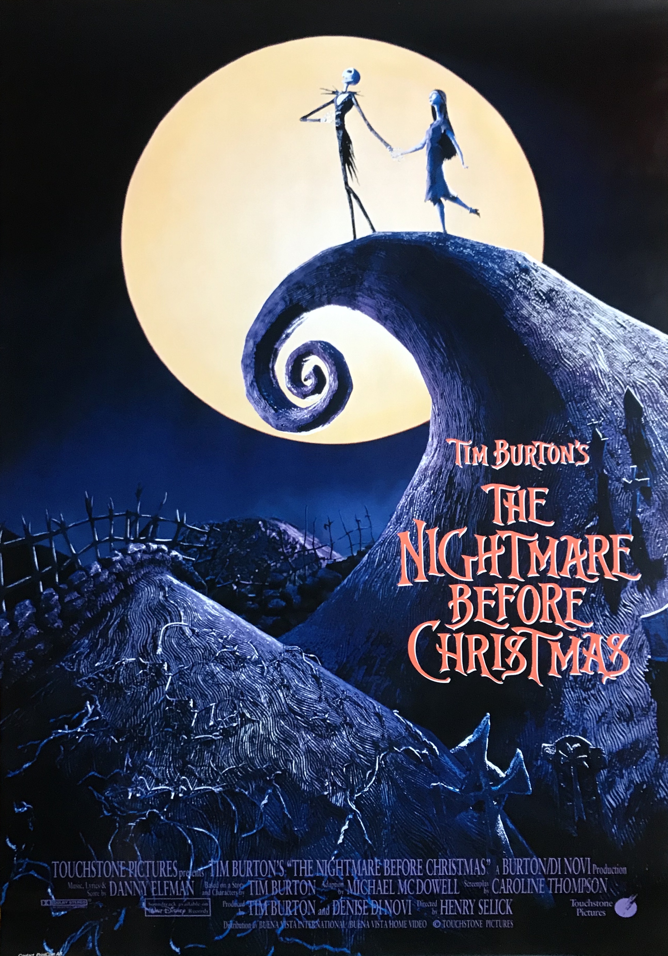 THE NIGHTMARE BEFORE CHRISTMAS (1993)