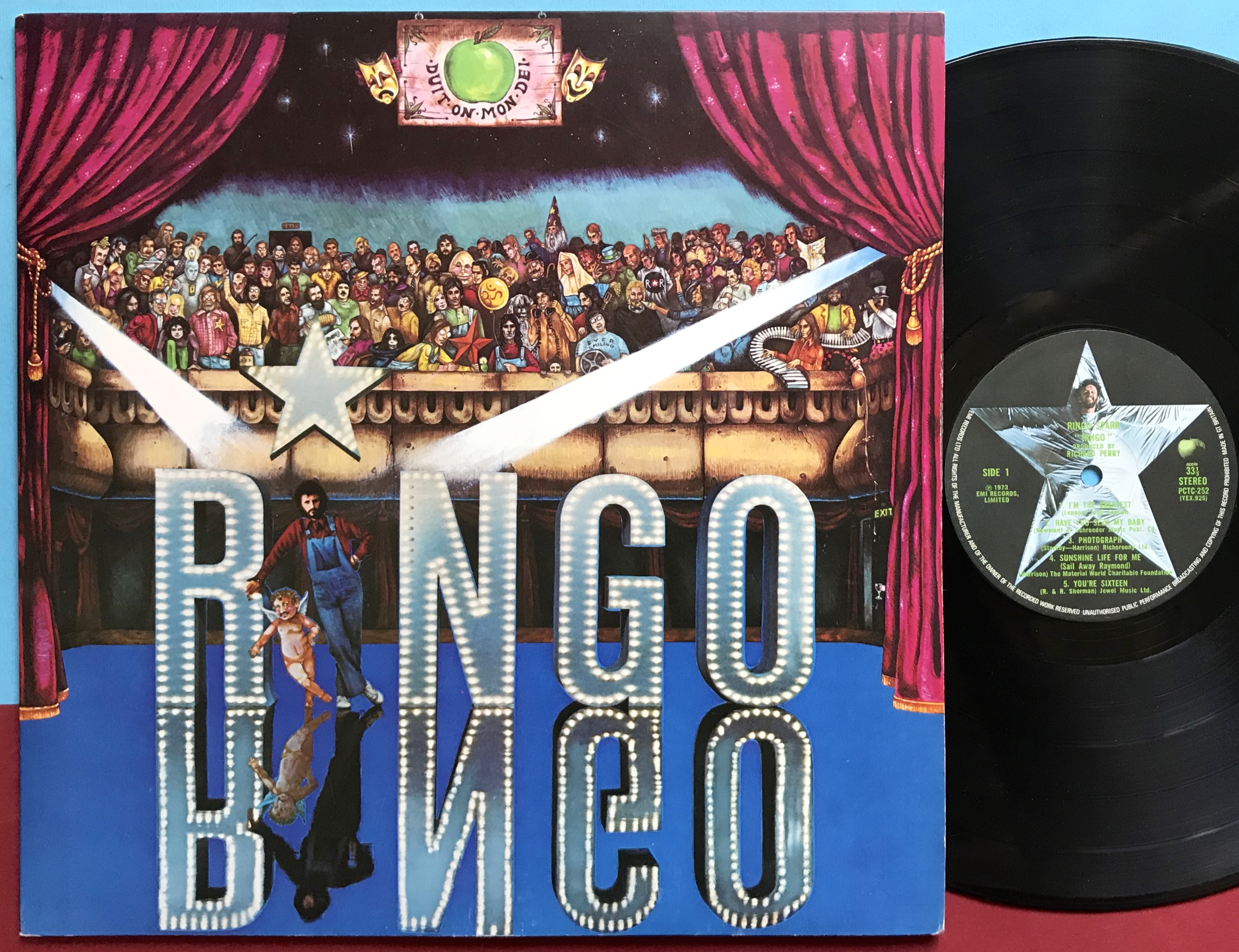 RINGO STARR - Ringo UK-orig LP 1973