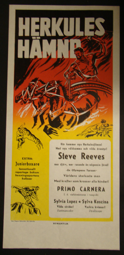 HERCULES REVENGE (1962)
