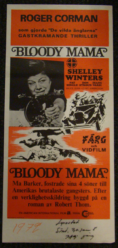 BLOODY MAMA (1972)
