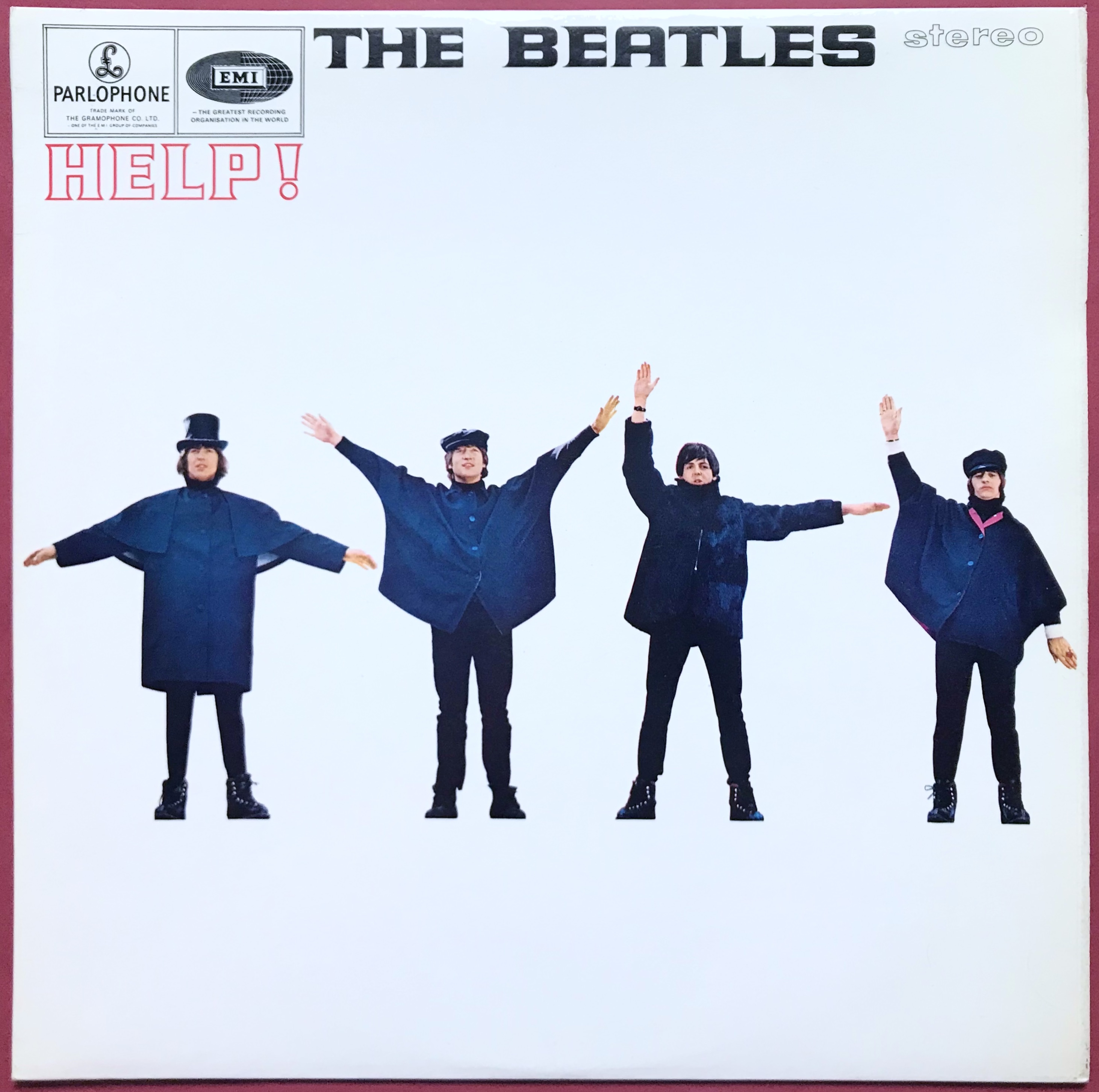 BEATLES - Help! UK Stereo LP 1965