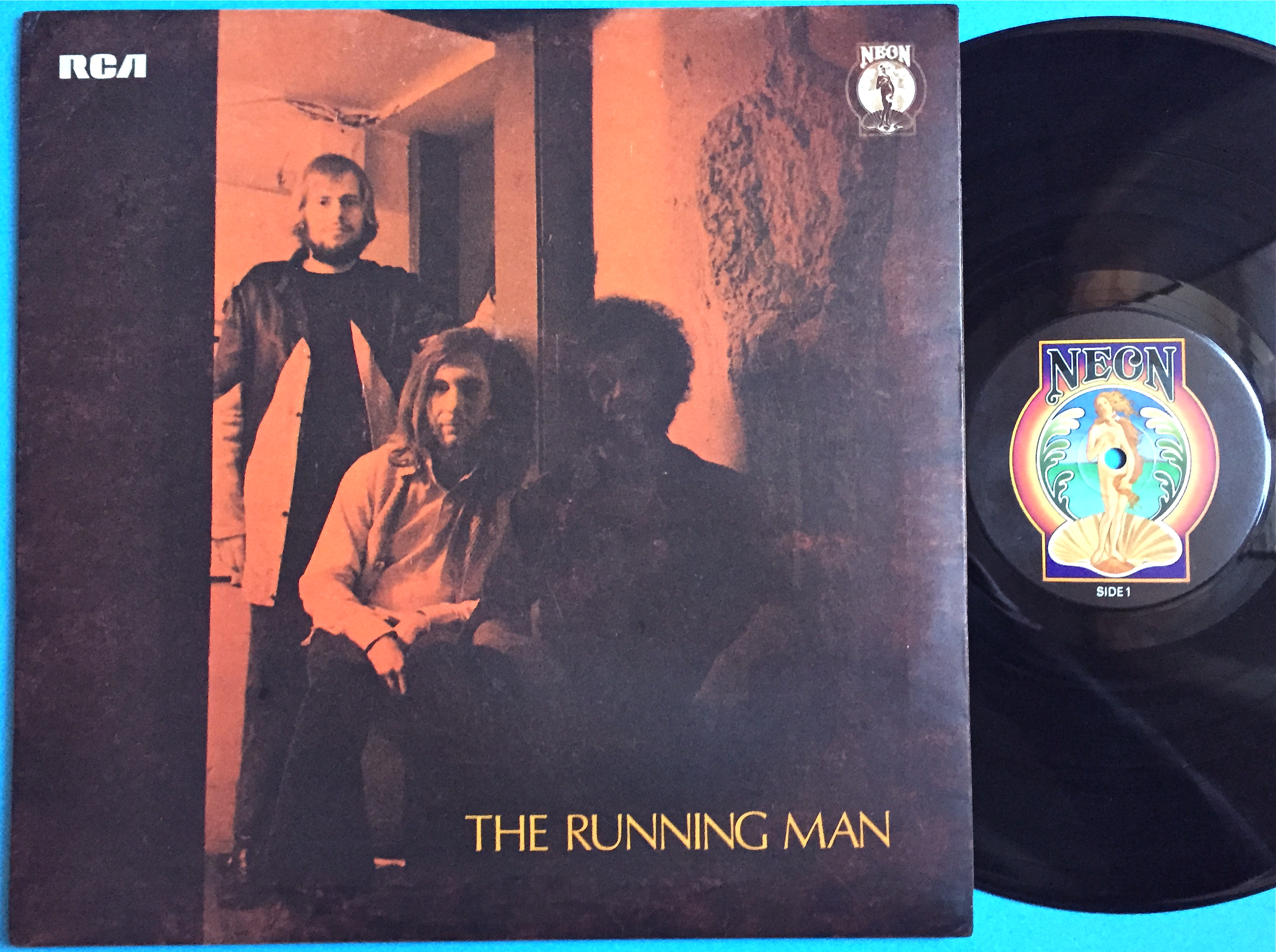 RUNNING MAN - "same" UK-orig Neon LP 1971