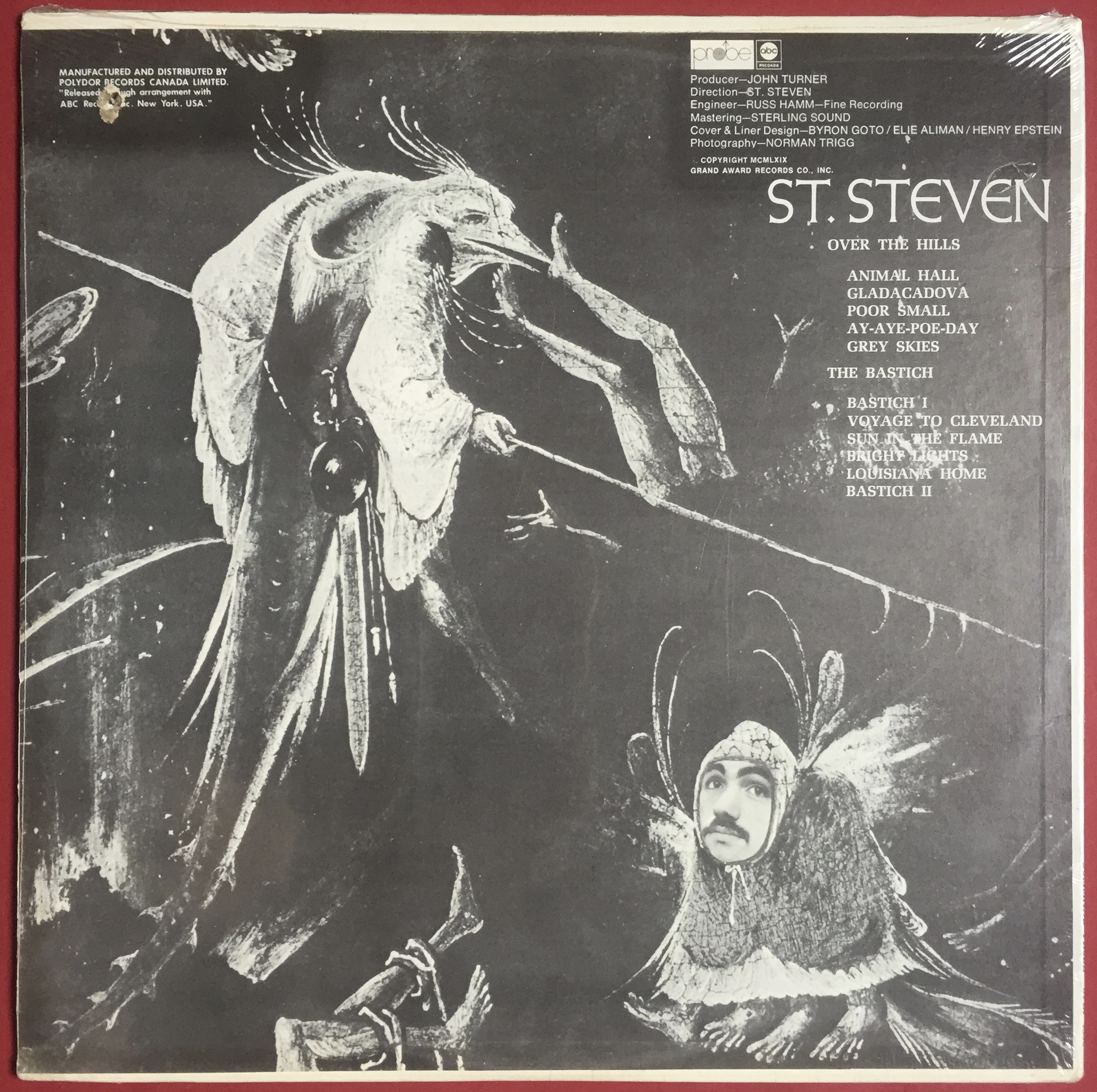 SAINT STEVEN - "same" US-orig LP 1969 STILL SEALED! - 2
