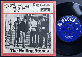 ROLLING STONES - Time is on my side Danish PS 1964