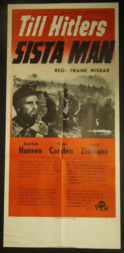 TILL HITLERS SISTA MAN (1958)