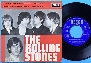 ROLLING STONES - It´s all over now +3 Holland EP 1964