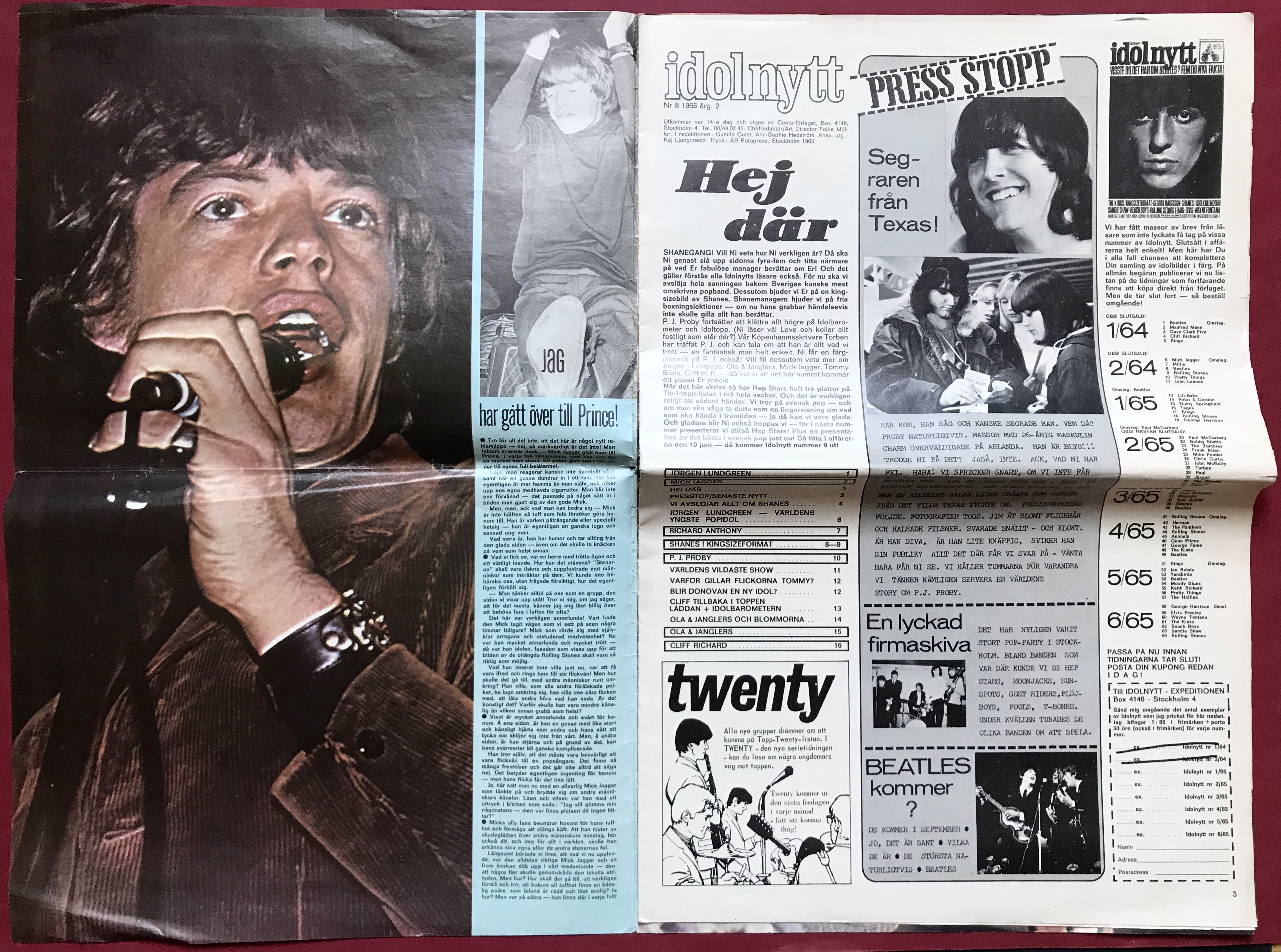 IDOLNYTT - No 8 1965 LOLLIPOPS cover - 3