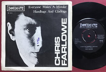 CHRIS FARLOWE - Everyone makes a mistake Swe PS 1968