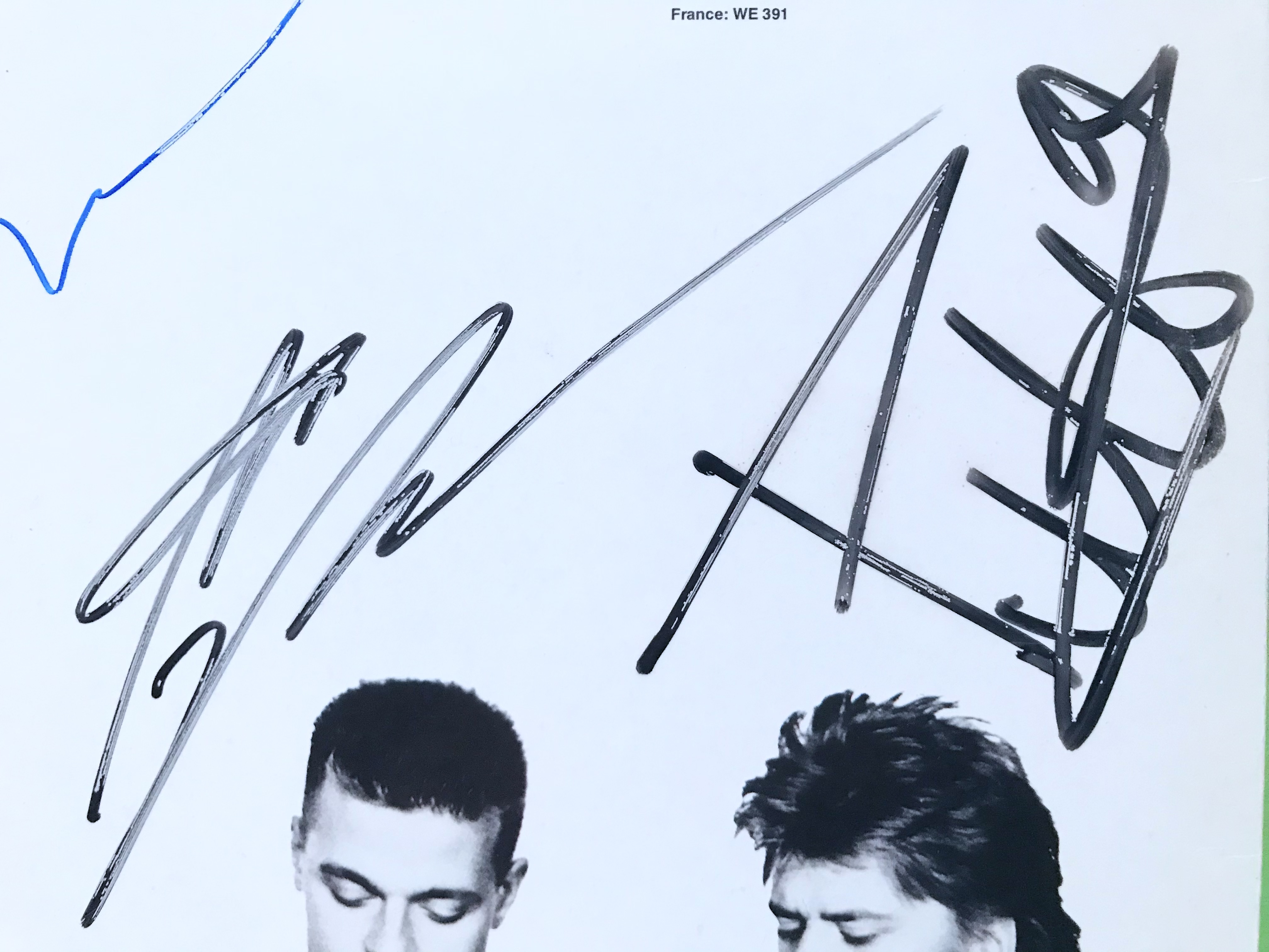 CREEPS - Blue tomato - SIGNERAD  LP 1990 - 4