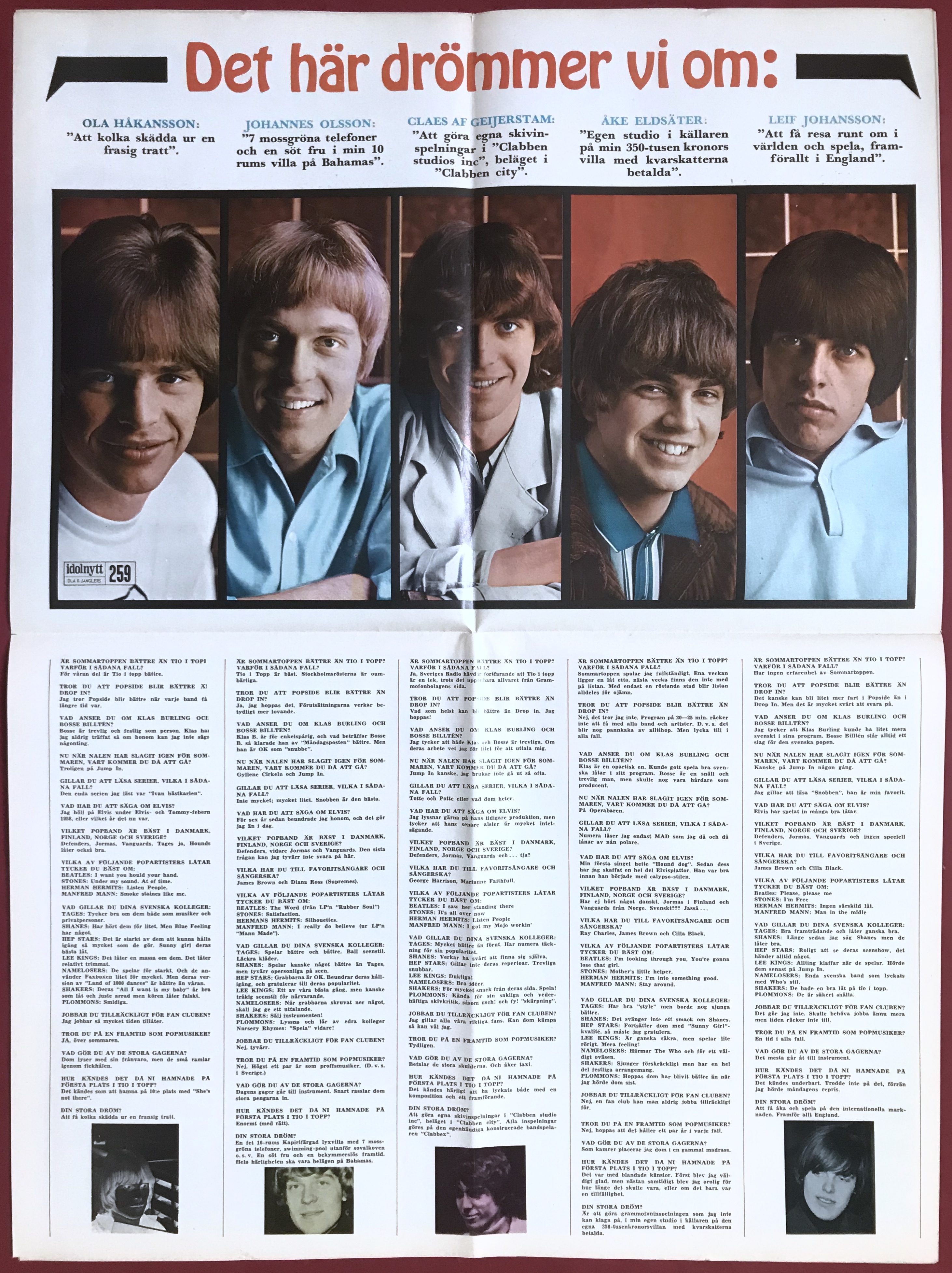 IDOLNYTT - Nr 14-15 1966 TAGES omslag - 5