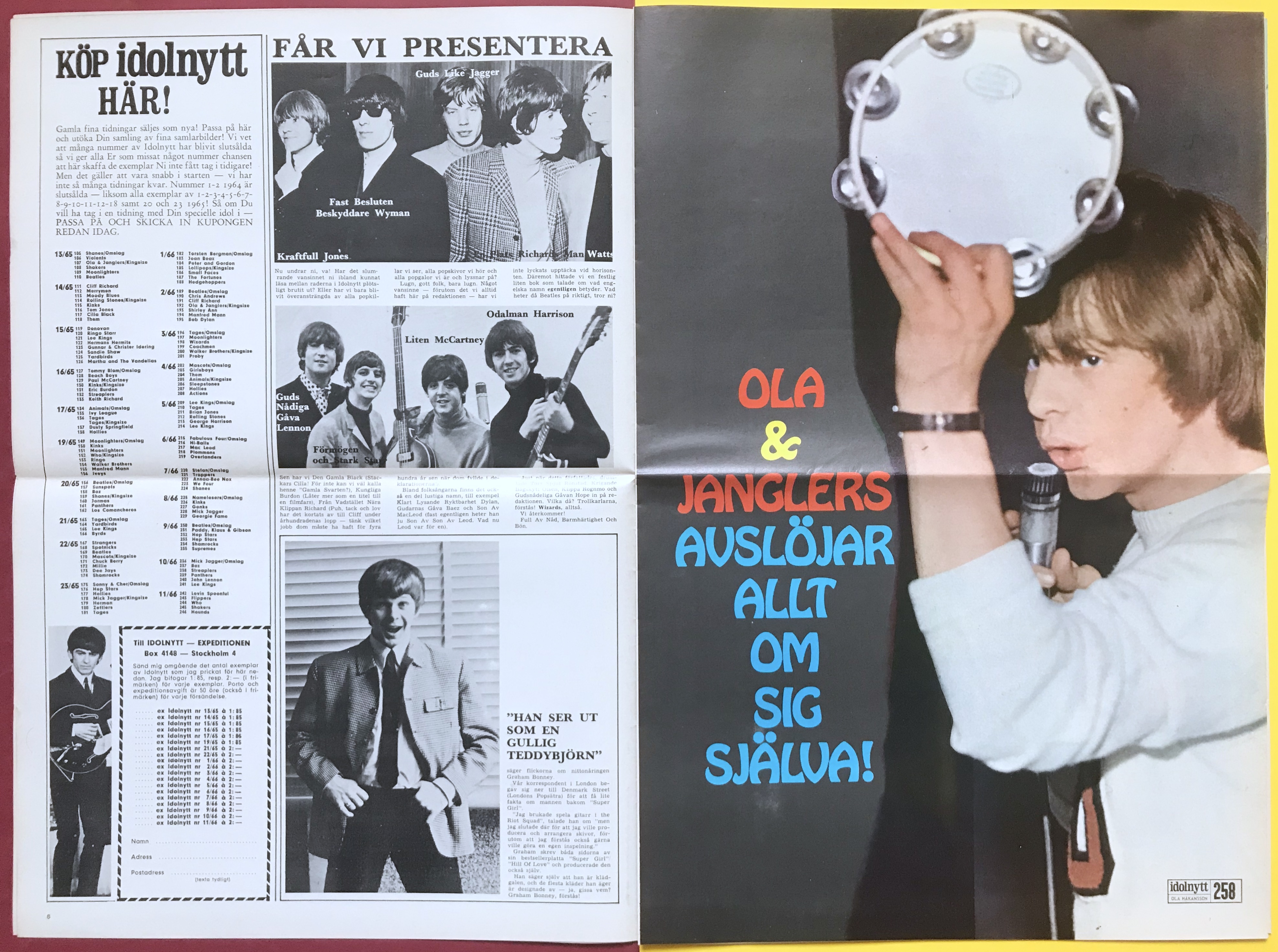 IDOLNYTT - Nr 14-15 1966 TAGES omslag - 4