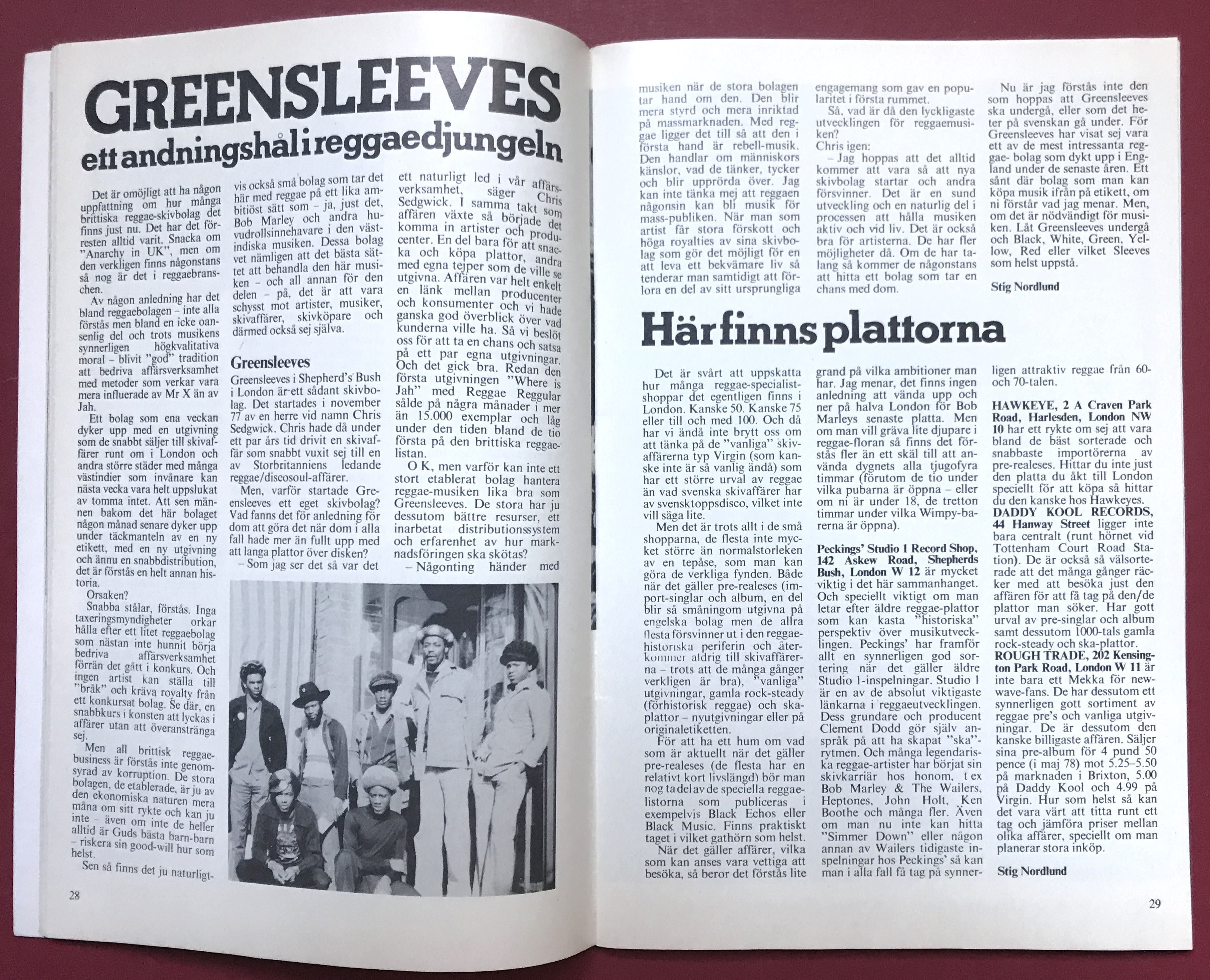 POPEN IDAG - 1978/79 med ABBA etc. affisch - 10