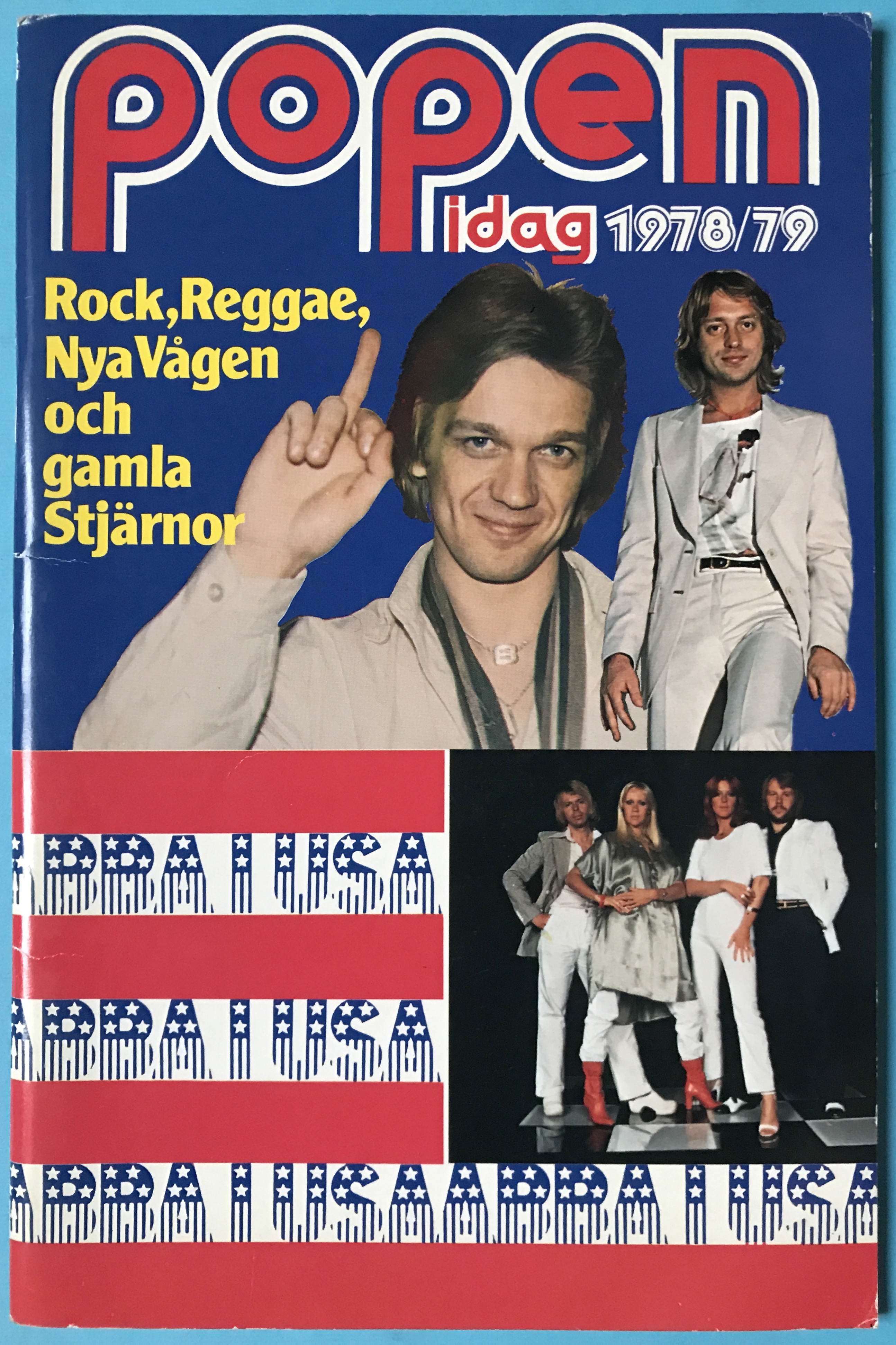 POPEN IDAG - 1978/79 med ABBA etc. affisch