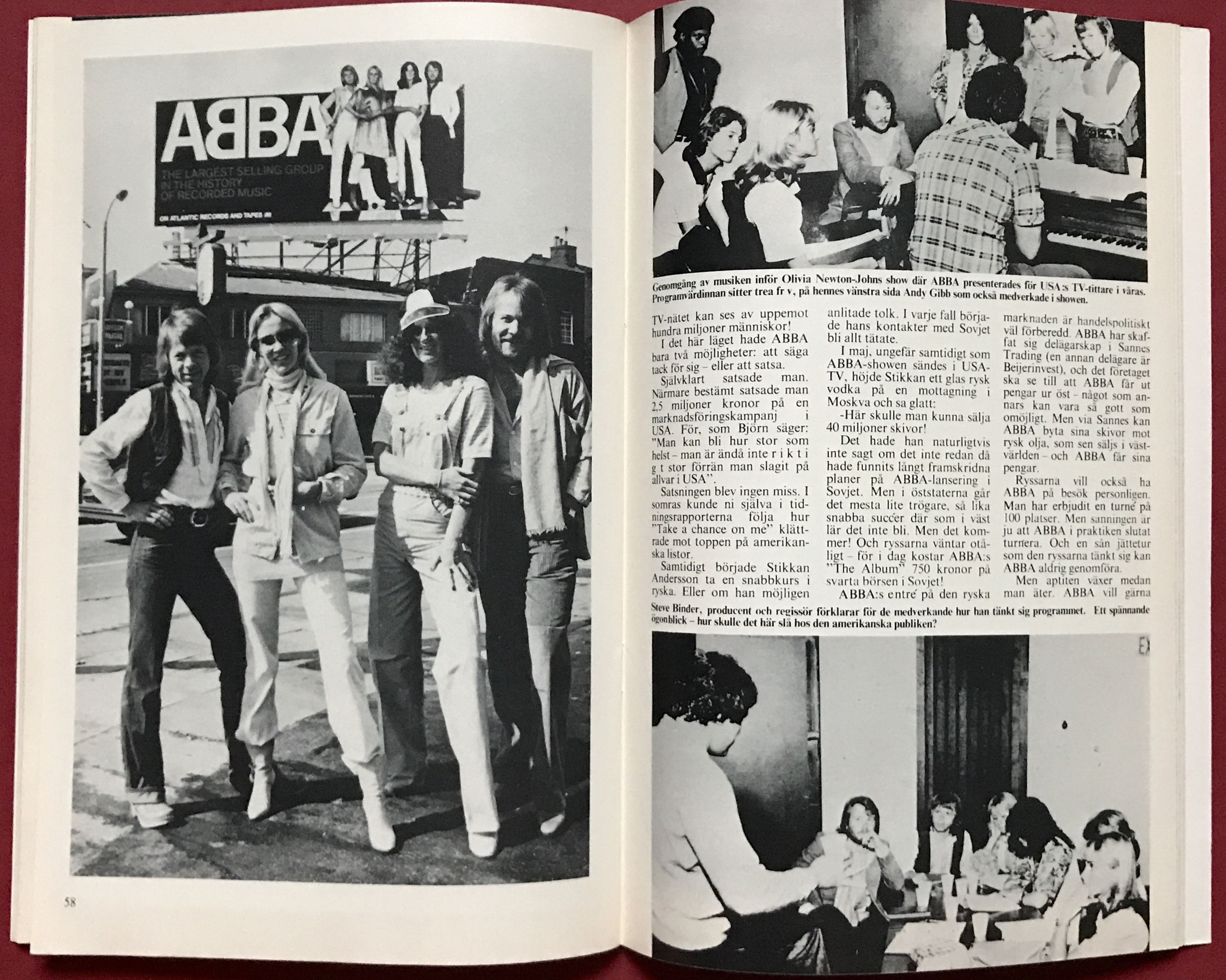 POPEN IDAG - 1978/79 med ABBA etc. affisch - 6