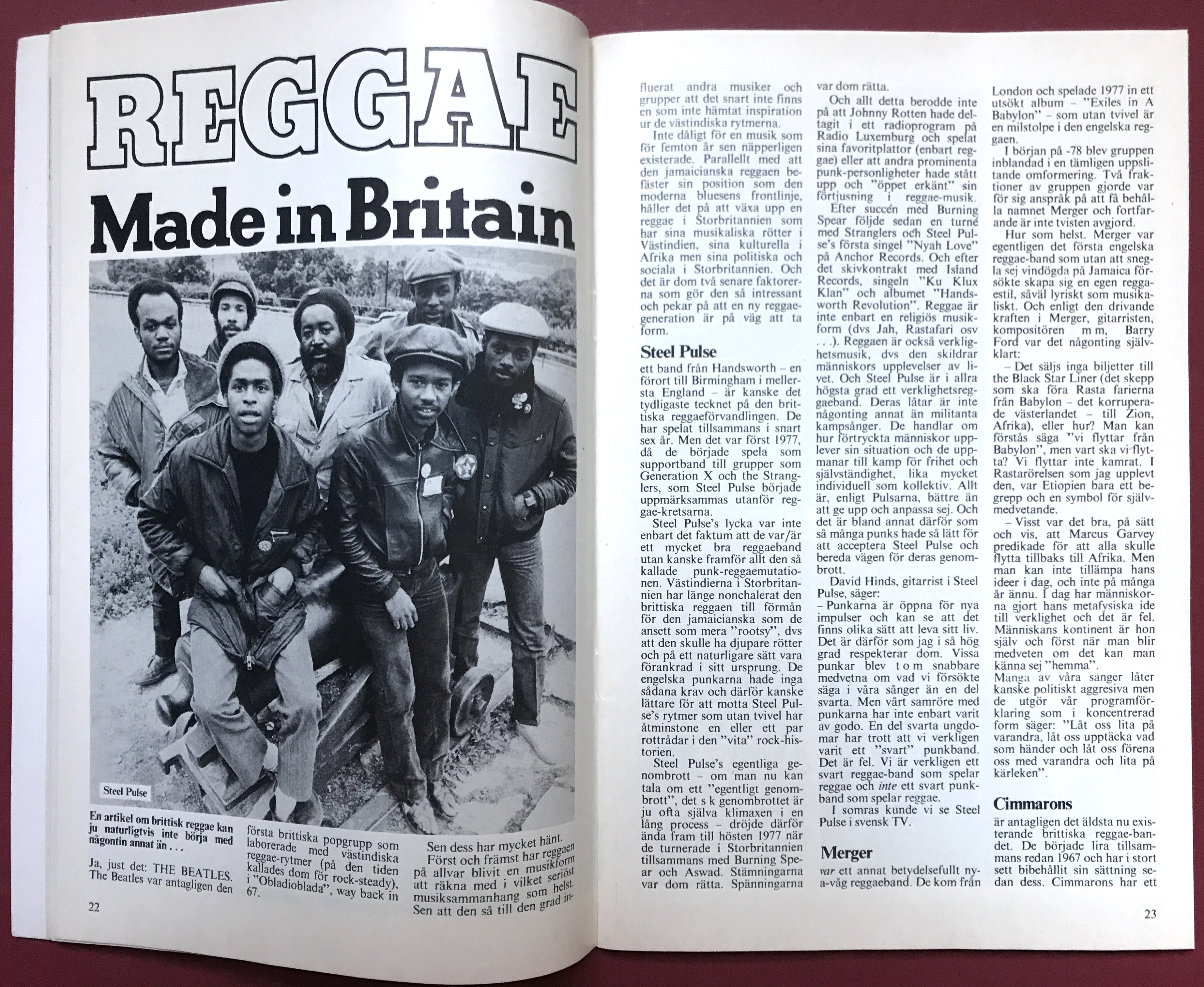 POPEN IDAG - 1978/79 med ABBA etc. affisch - 9