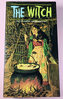 THE WITCH / HÄXAN - AURORA byggmodell 1965