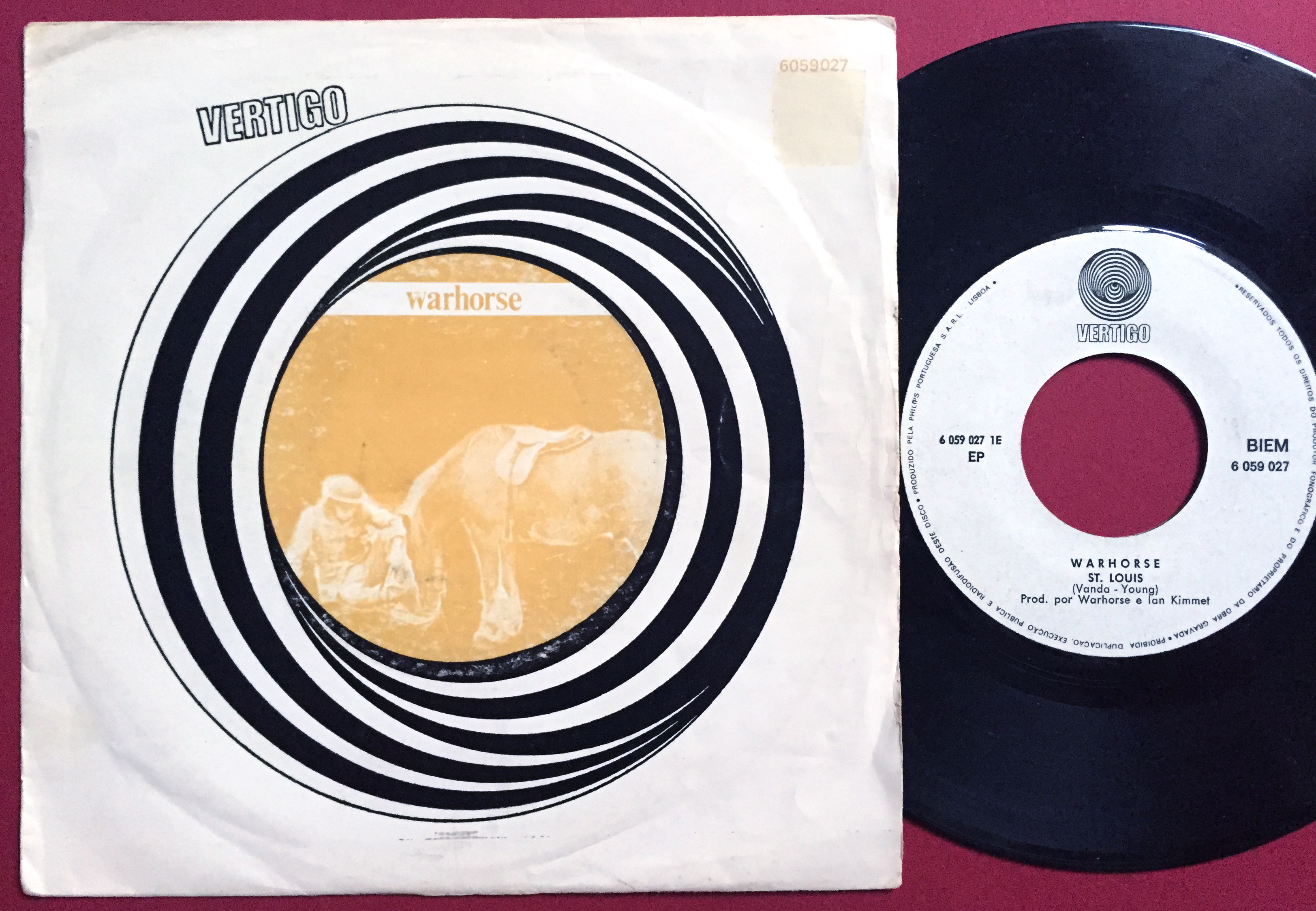 WARHORSE - St. Louis Portugal PS 1970