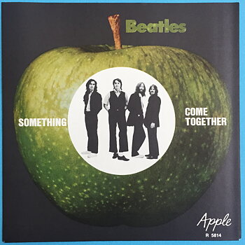 BEATLES - Something 7" Swe 1969 ENDAST PS - Arkivex / MINT-!