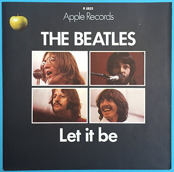 BEATLES - Let it be 7" Swe 1970 ENDAST PS - Arkivex / MINT-!