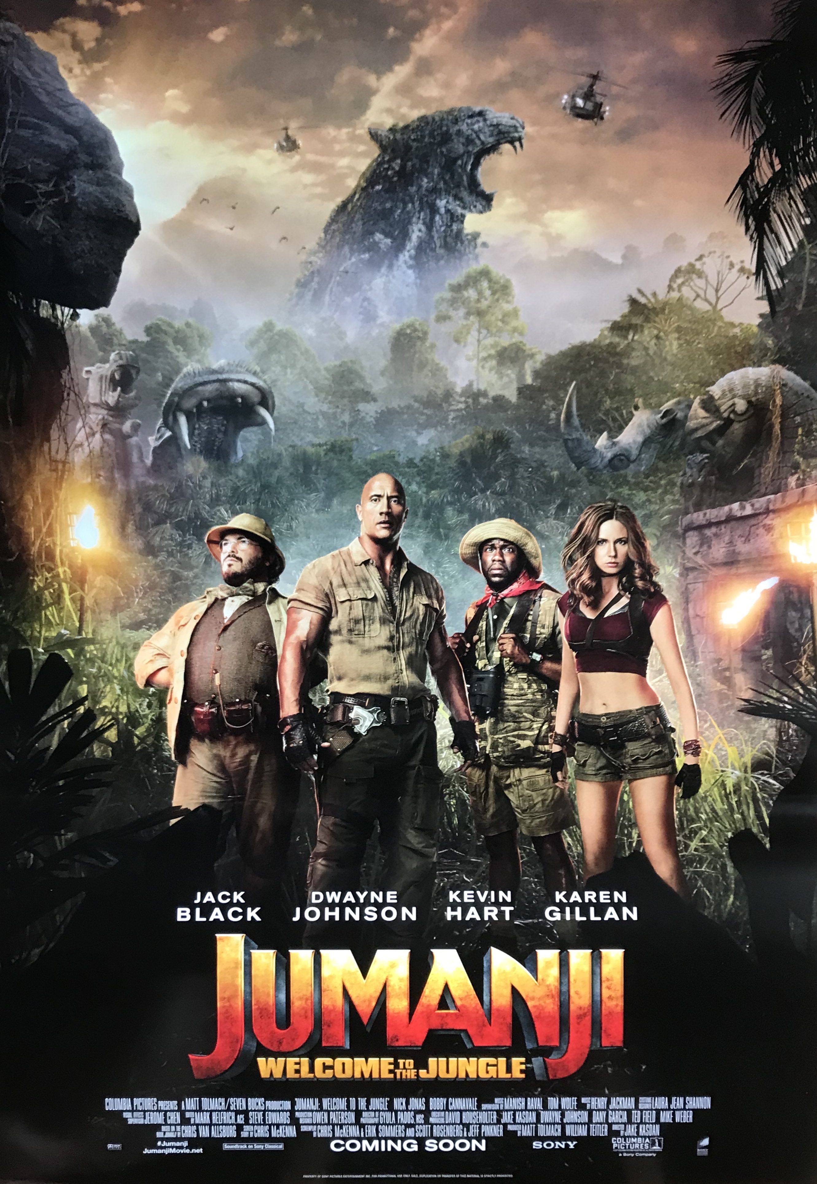 Nostalgipalatset - JUMANJI - WELCOME TO THE JUNGLE (2017) Advance