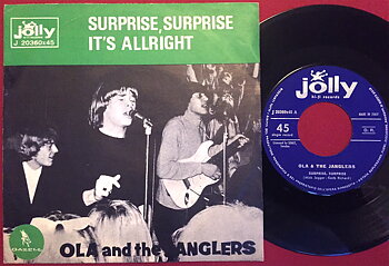 OLA & JANGLERS - Surprise surprise Italy PS 1965