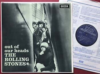ROLLING STONES - Out of our heads UK LP 1965