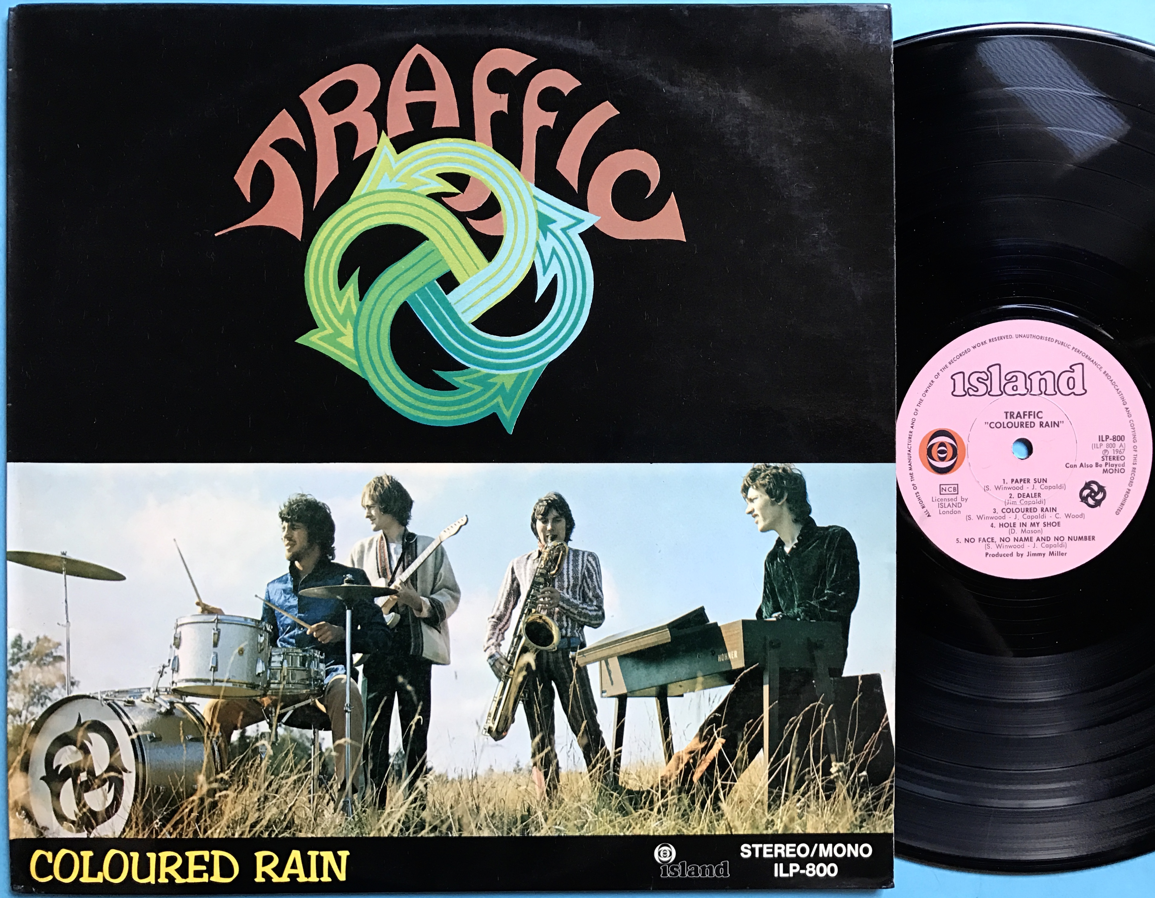 TRAFFIC - Coloured rain Swe ONLY 1967 LP