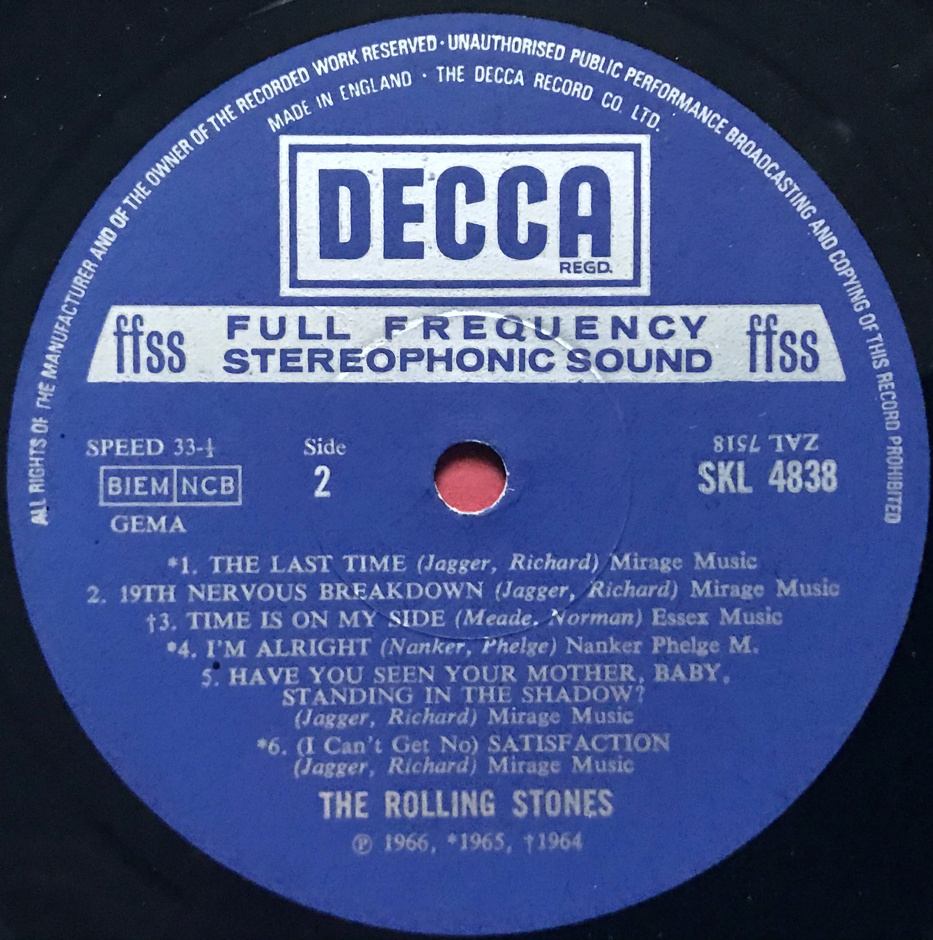 ROLLING STONES - Have you seen your mother, LIVE! UK LP 1966 - 5
