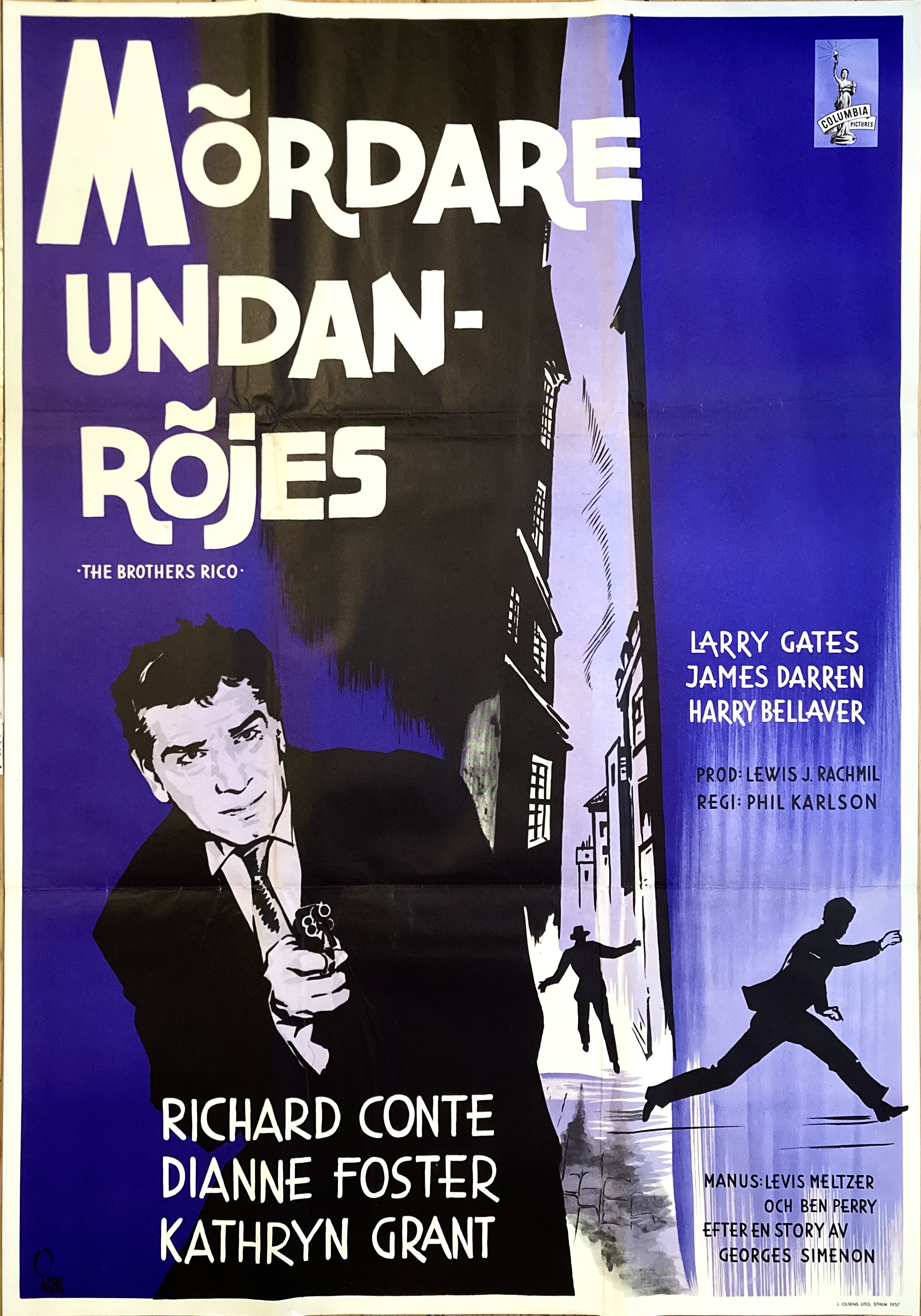 THE BROTHERS RICO (1957)