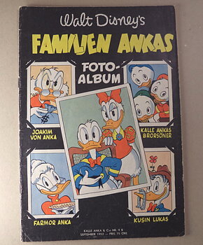 FAMILJEN ANKAS FOTOALBUM Nr 9 B 1952