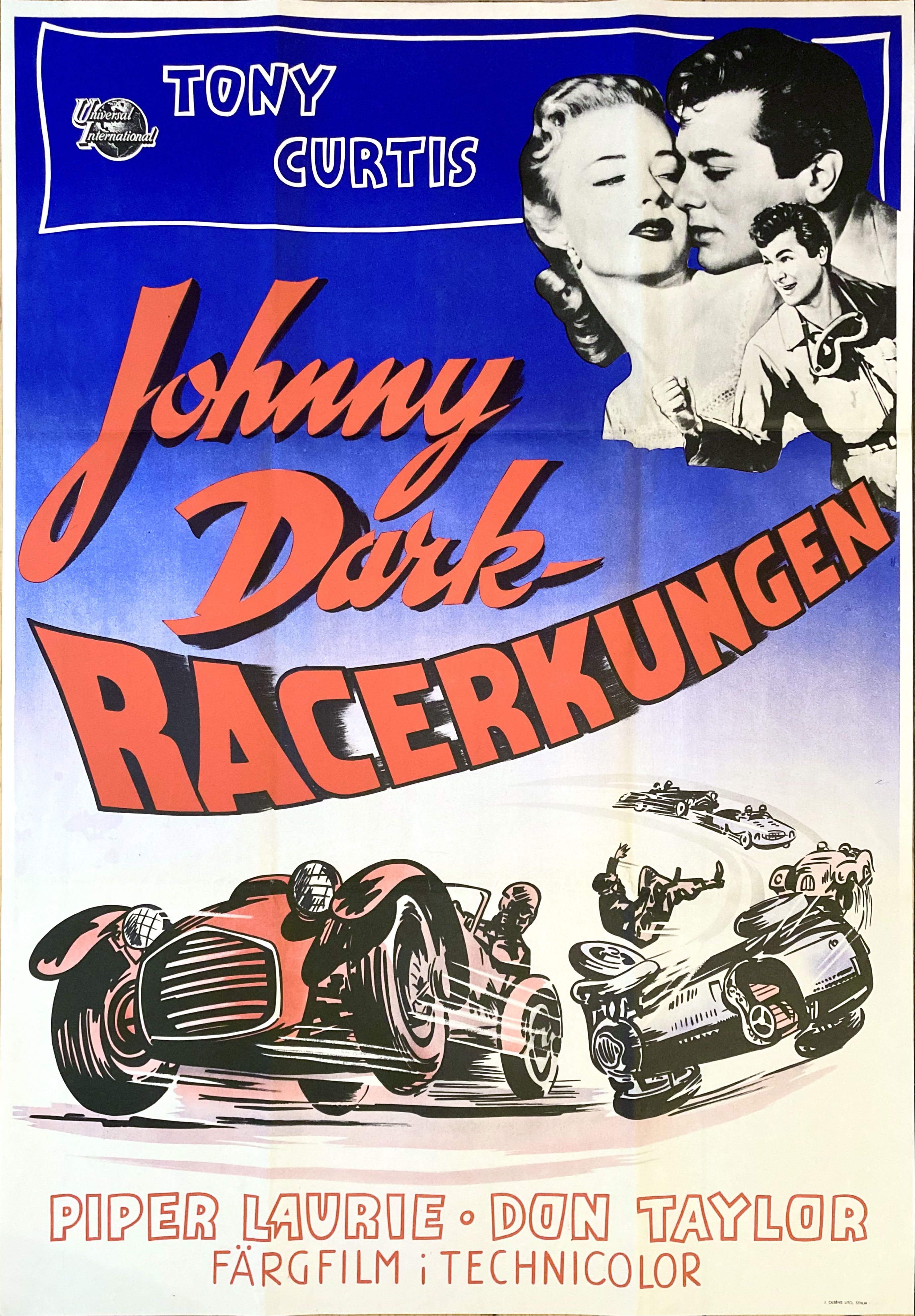 JOHNNY DARK, RACERKUNGEN (1954)