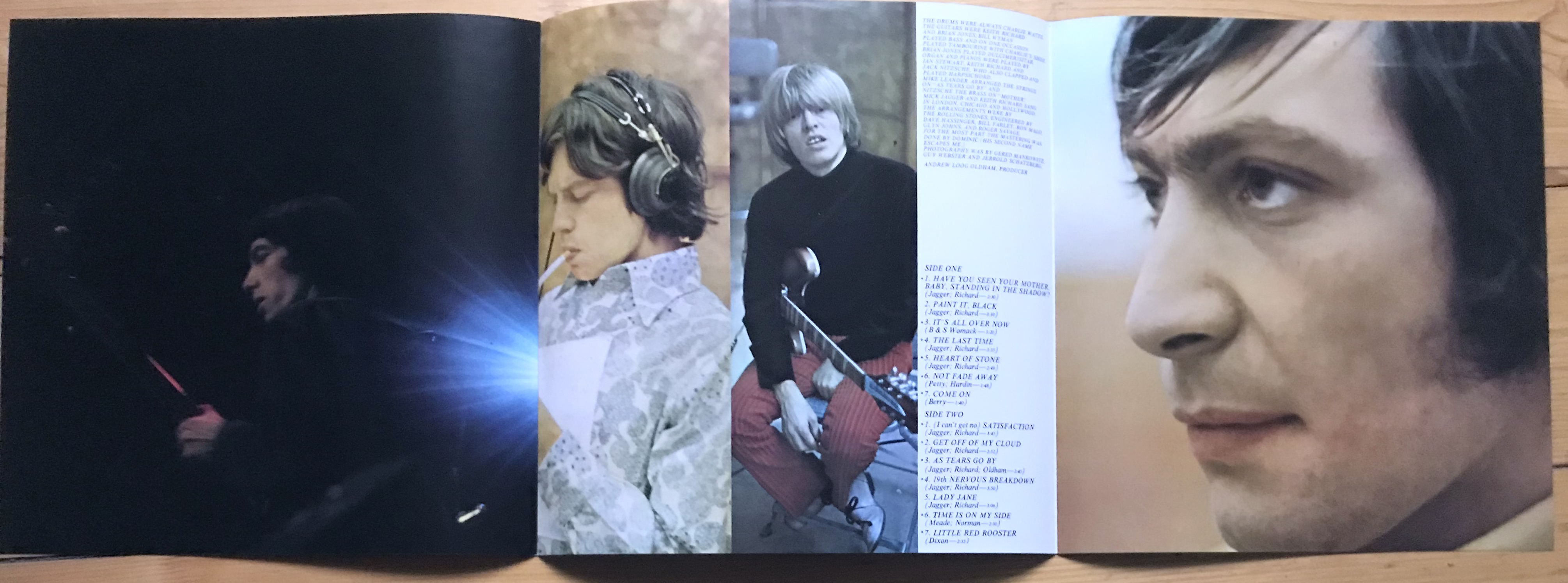 ROLLING STONES - Big hits / High tide and green grass UK LP 1966 - 7