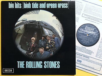 ROLLING STONES - Big hits / High tide and green grass UK LP 1966