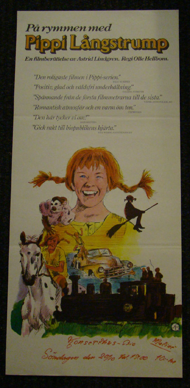 PÅ RYMMEN MED PIPPI LÅNGSTRUMP