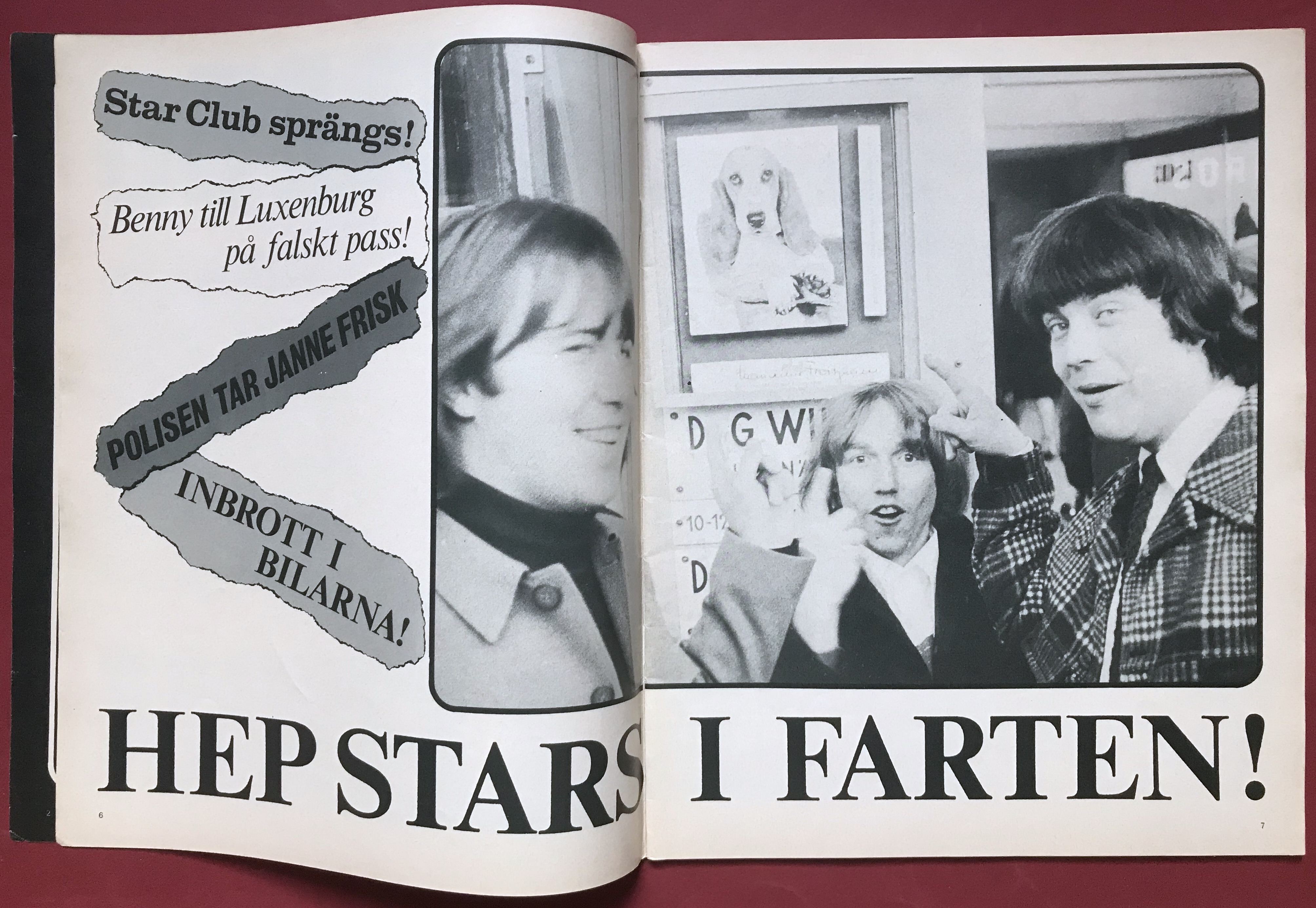 IDOLNYTT - No 26 1966 HEP STARS / Svenne omslag - 3
