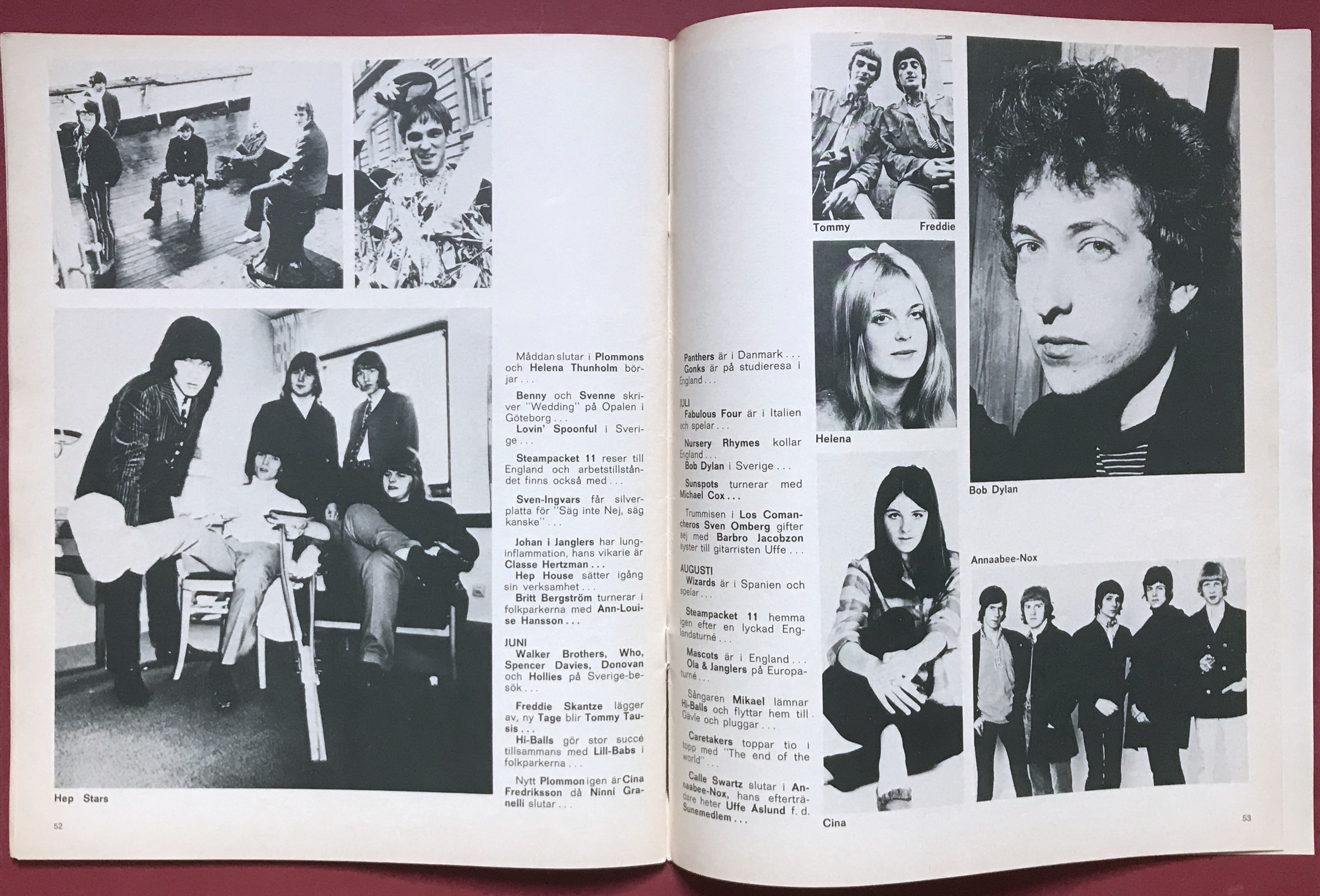 IDOLNYTT - No 26 1966 HEP STARS / Svenne omslag - 7