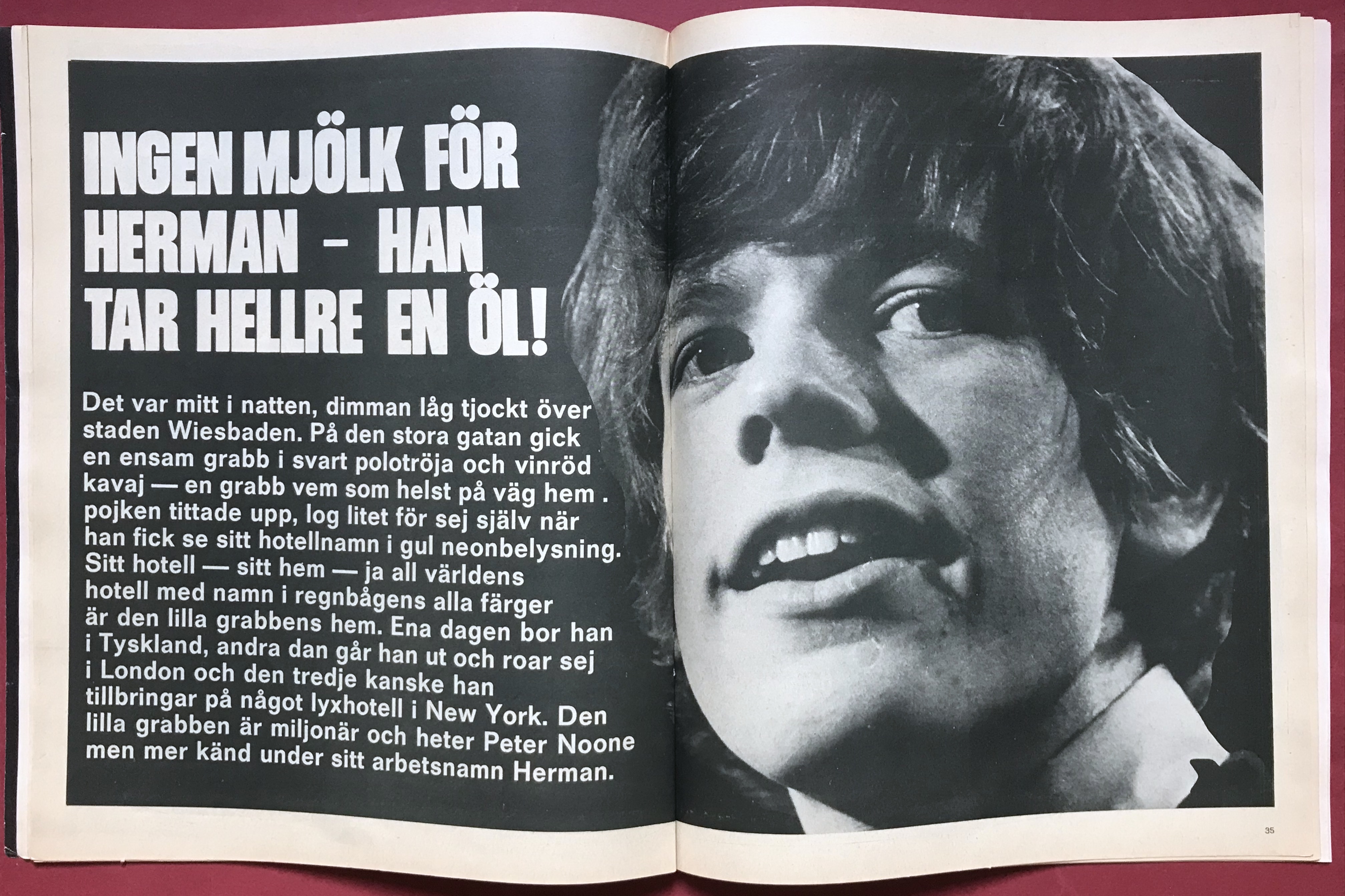 IDOLNYTT - No 26 1966 HEP STARS / Svenne omslag - 6