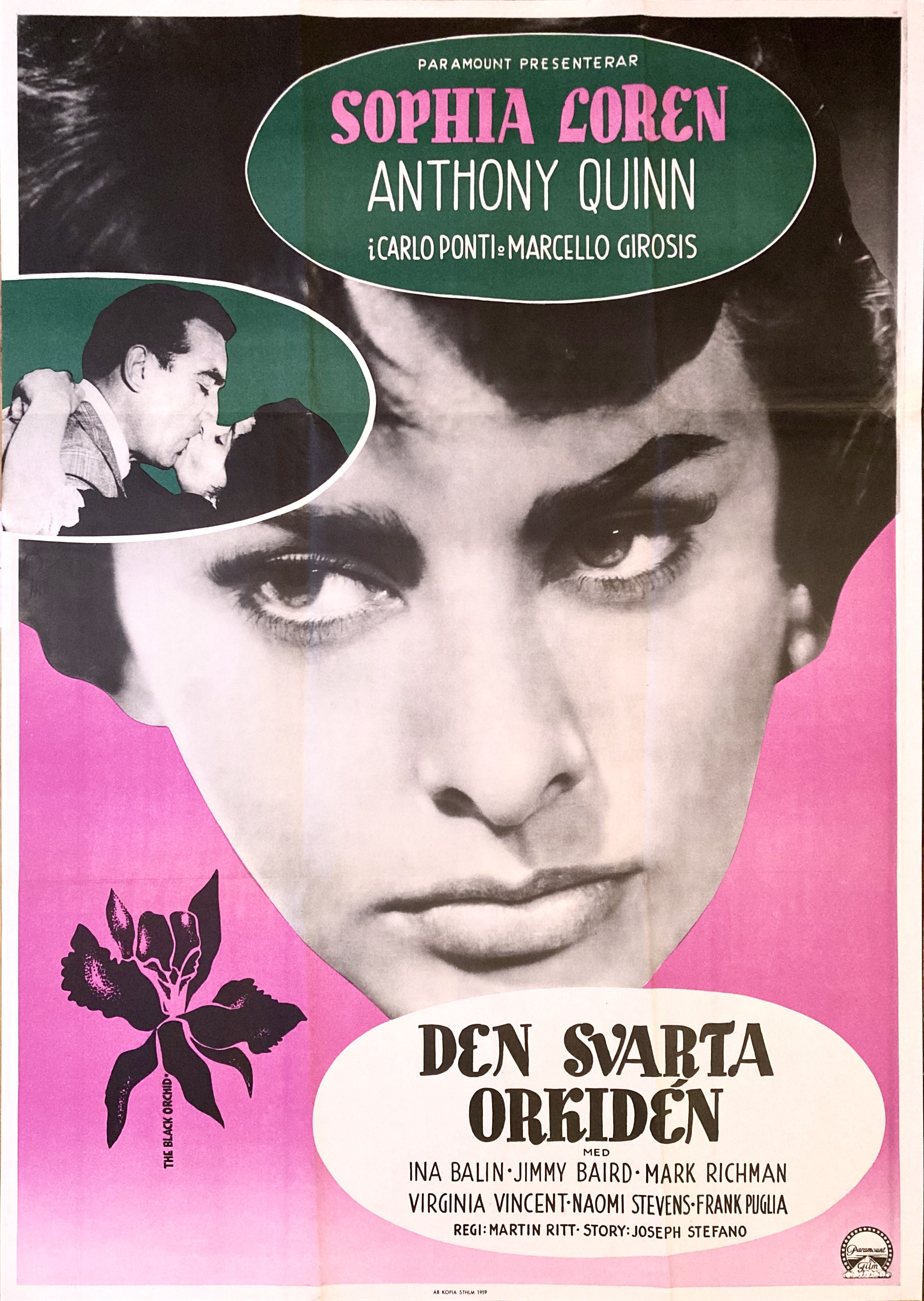 THE BLACK ORCHID (1958)