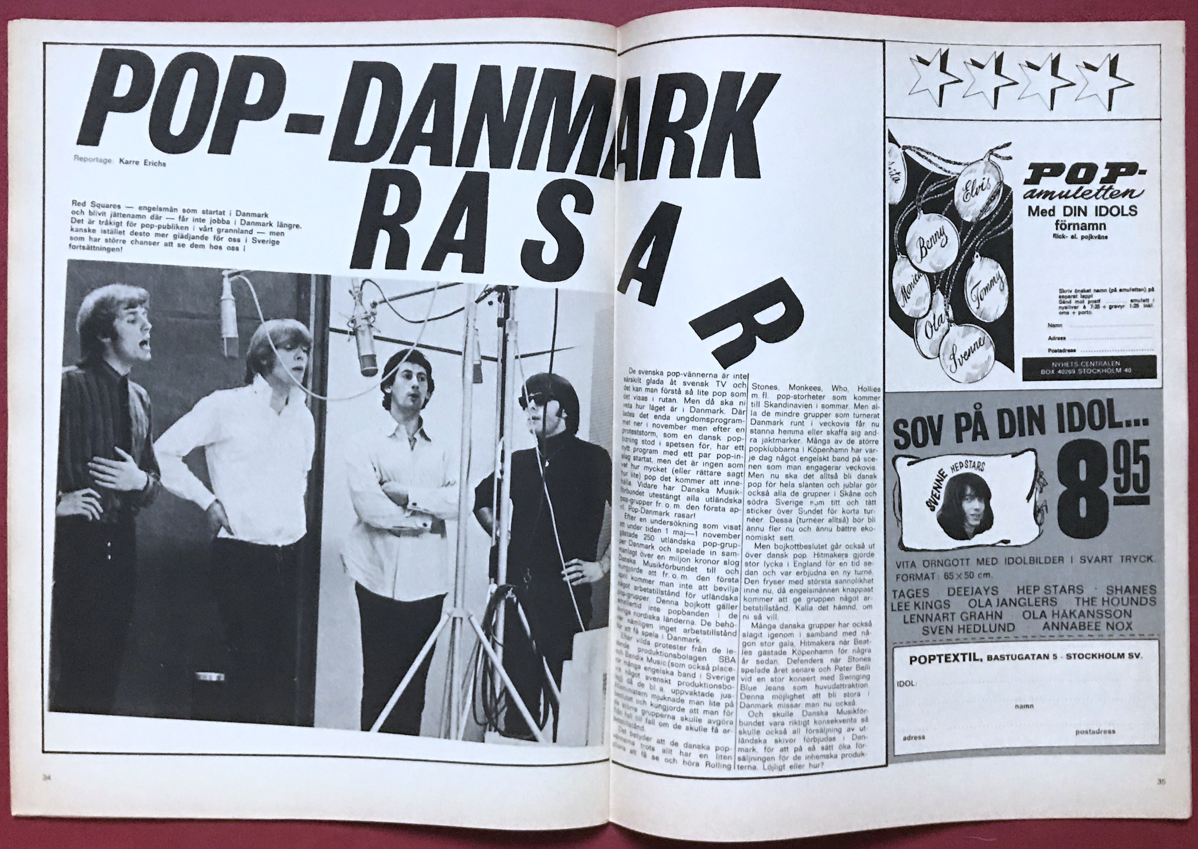 IDOLNYTT - No 3 1967 SHANES omslag - 11