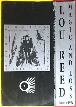LOU REED - Europa turné program 1992
