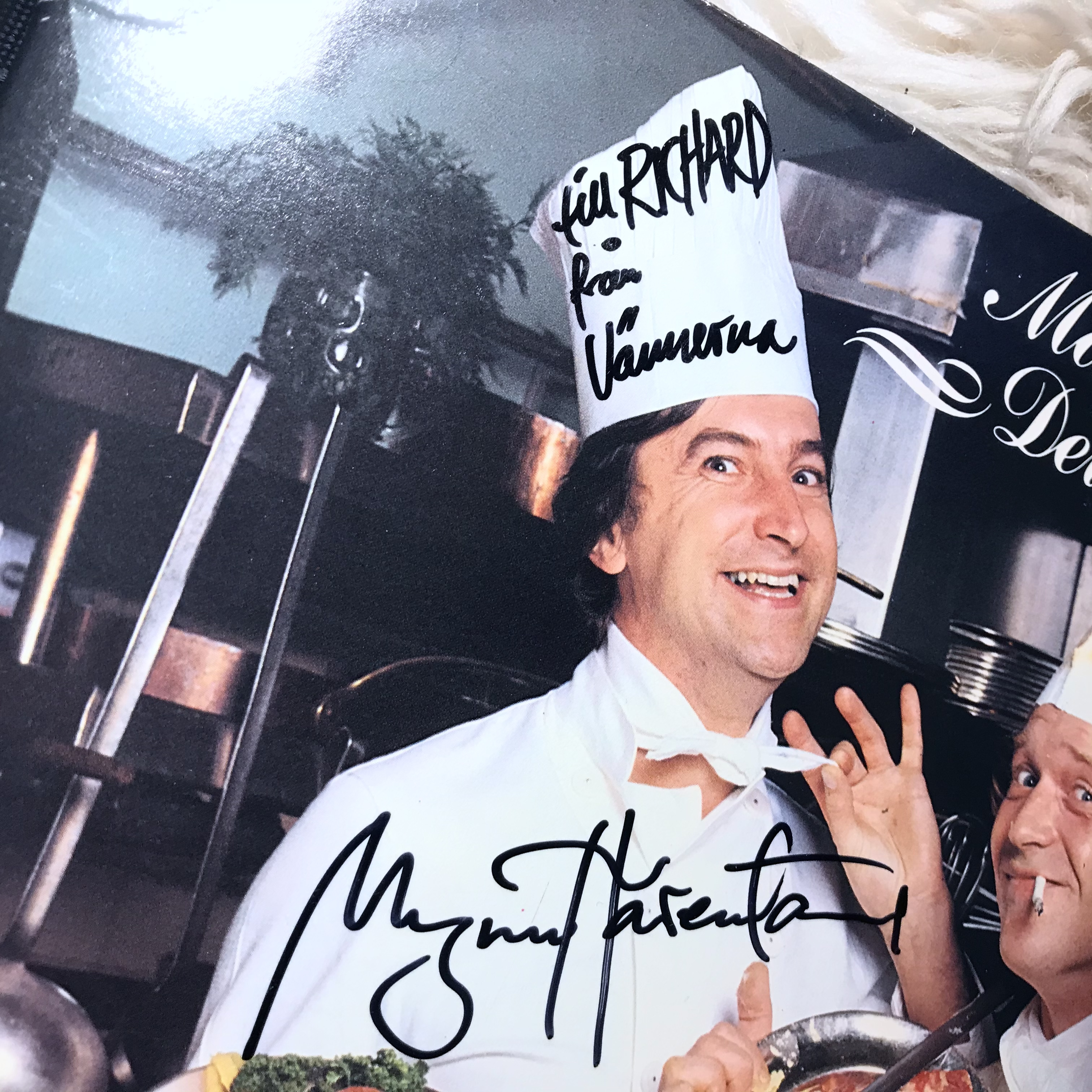 MAGNUS & BRASSE - Det är serverat SIGNED LP 1978 - 2