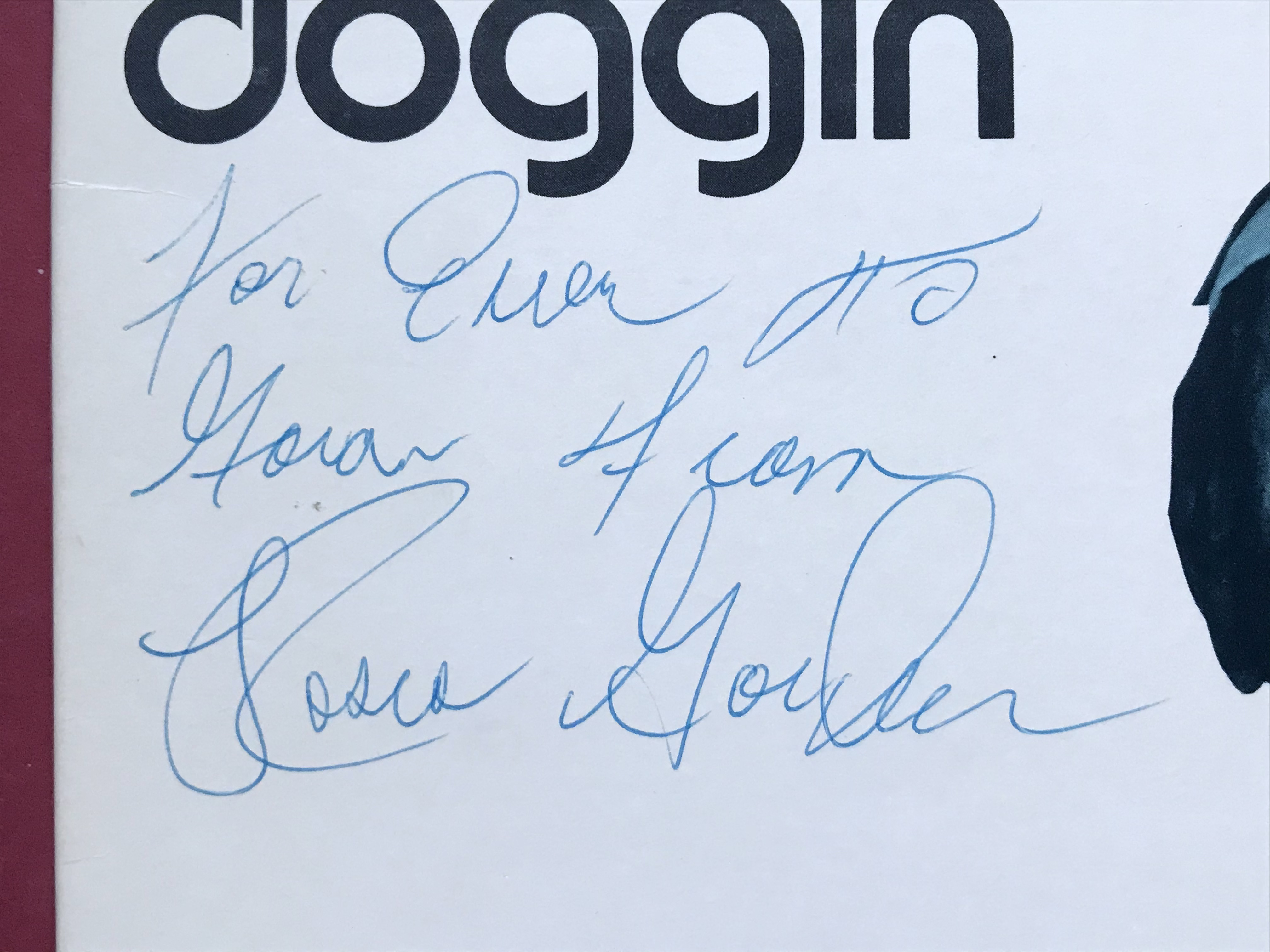 ROSCO GORDON - Keep on doggin´ SIGNED LP 1981 - 2