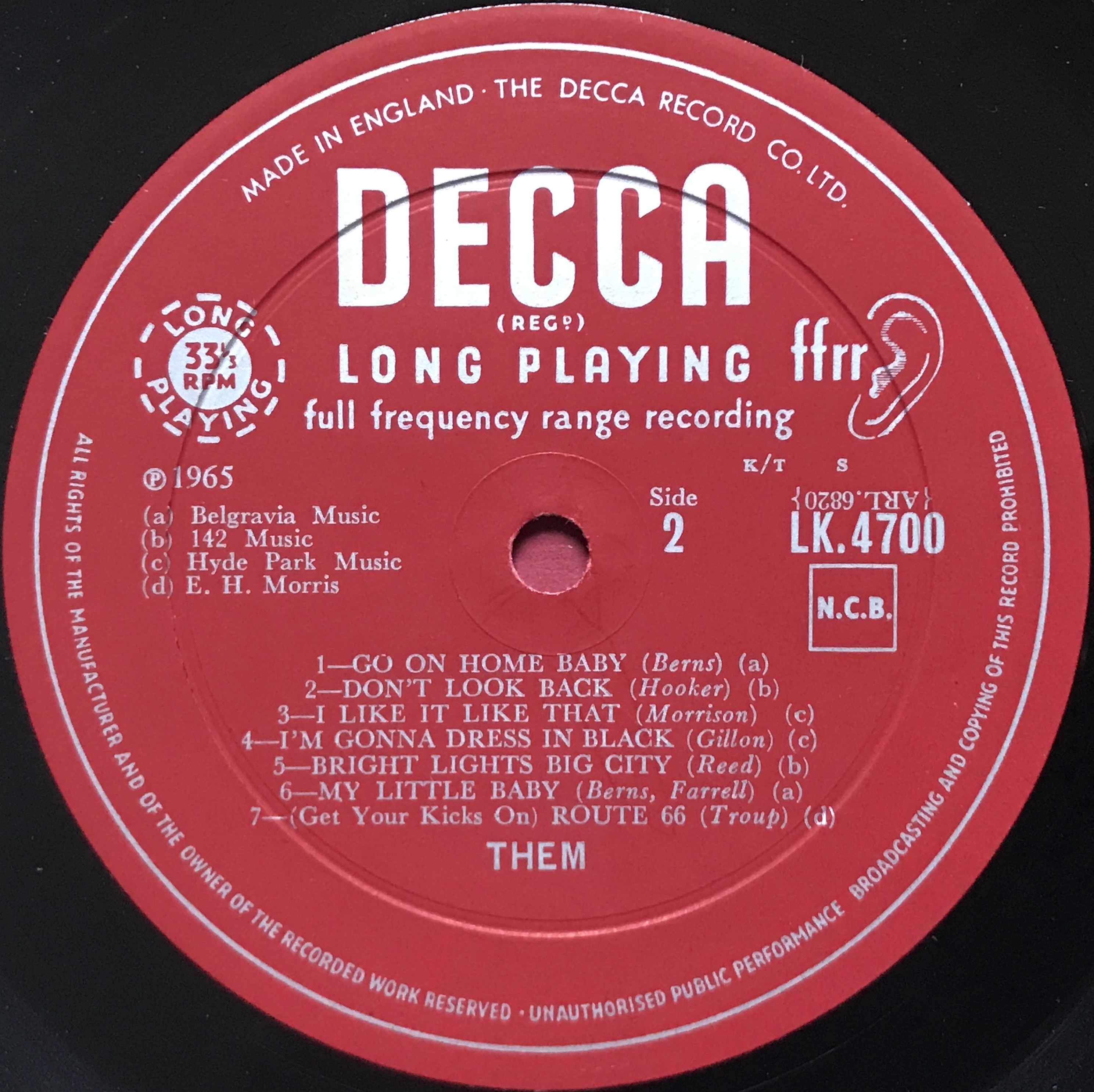 THEM - The "Angry" Young Them UK-orig LP 1965 - 5
