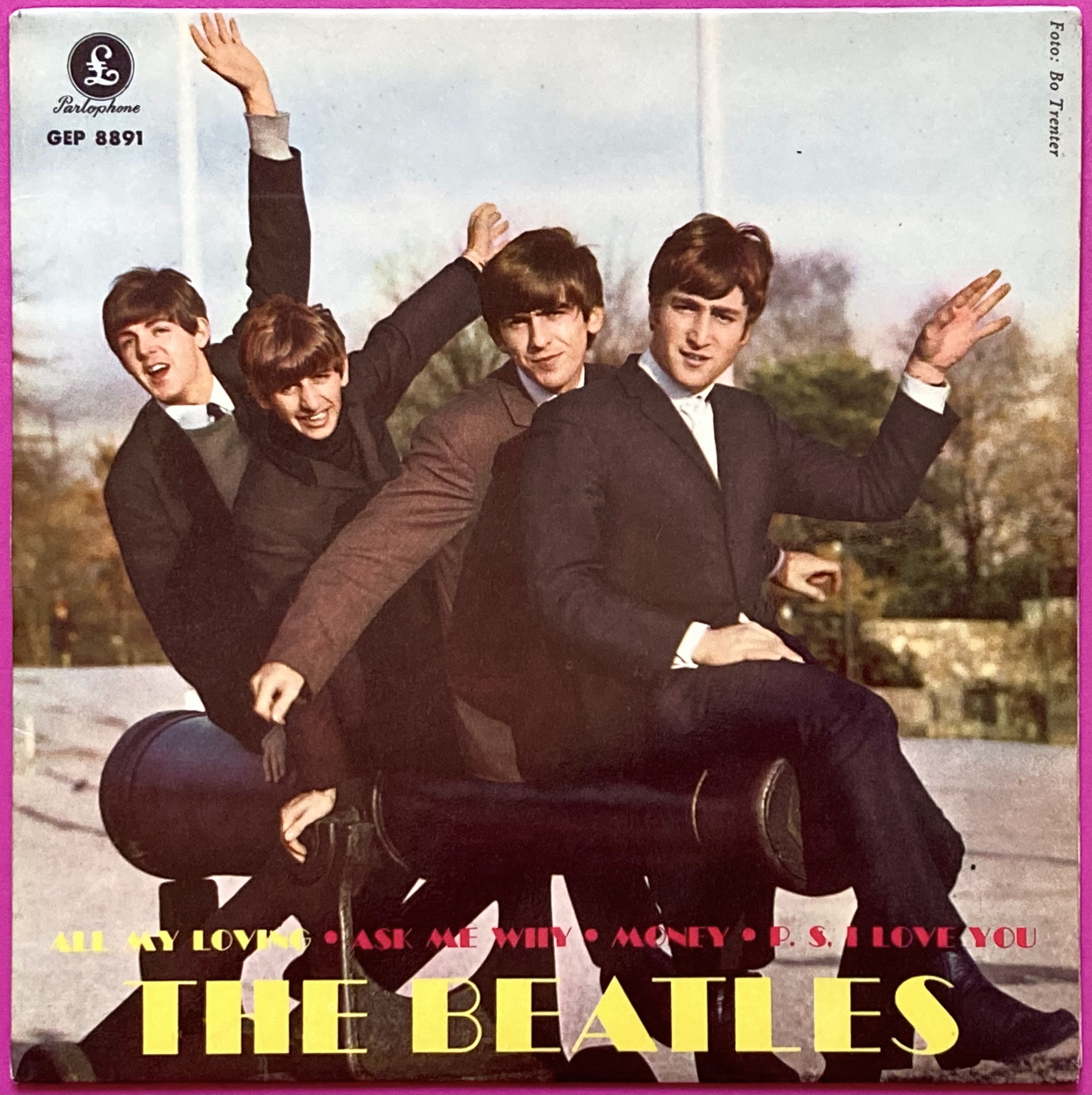 BEATLES - All my loving +3 Swe EP 1964