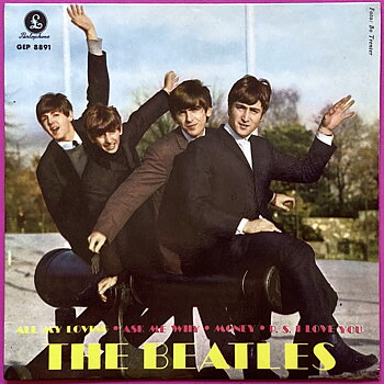 BEATLES - All my loving +3 Swe EP 1963